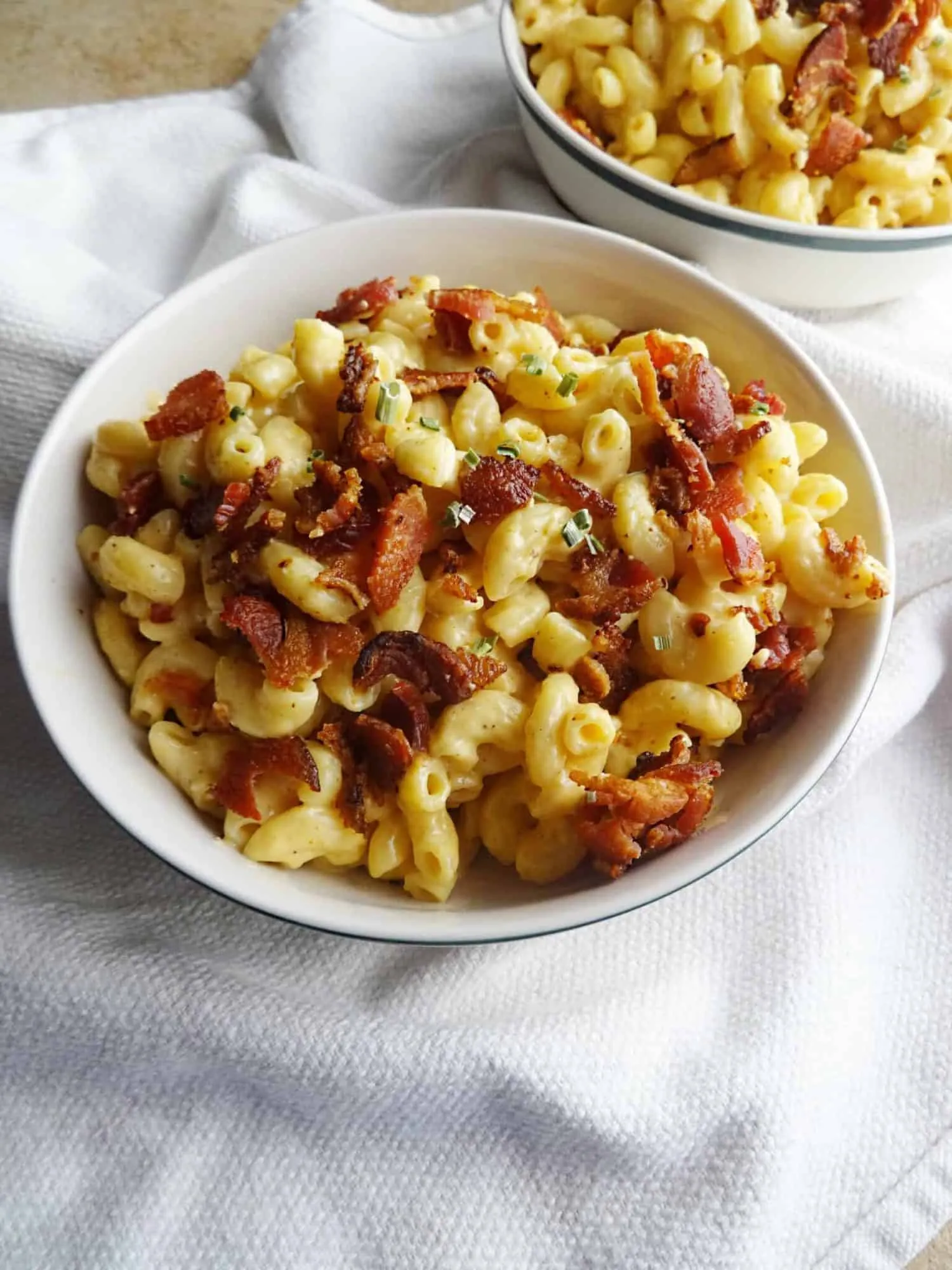 Macaroni Cheese with Bacon