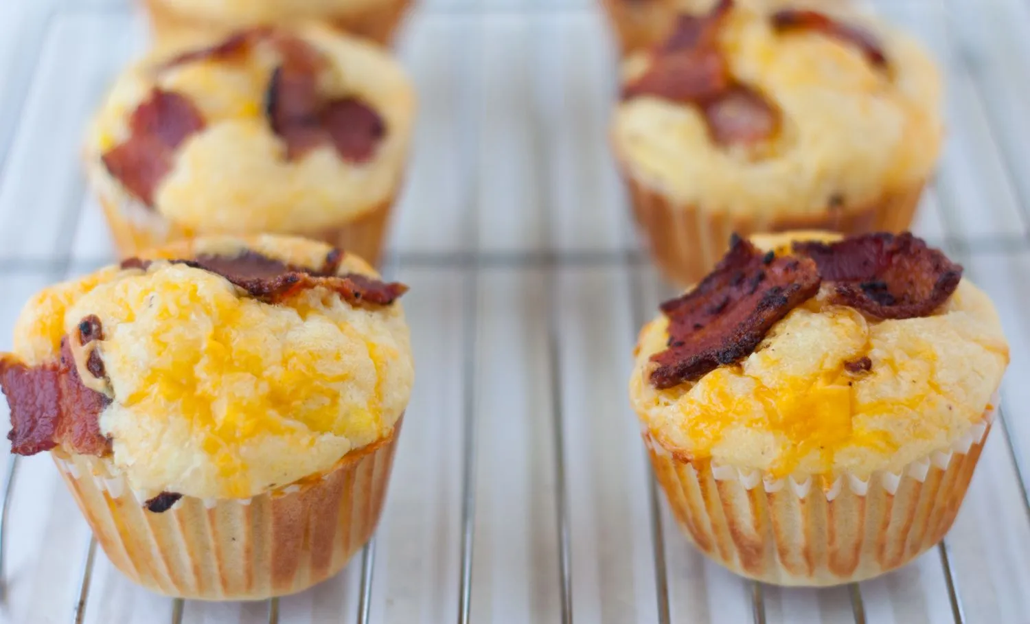 Make Ahead Bacon and Egg Cornbread Muffins