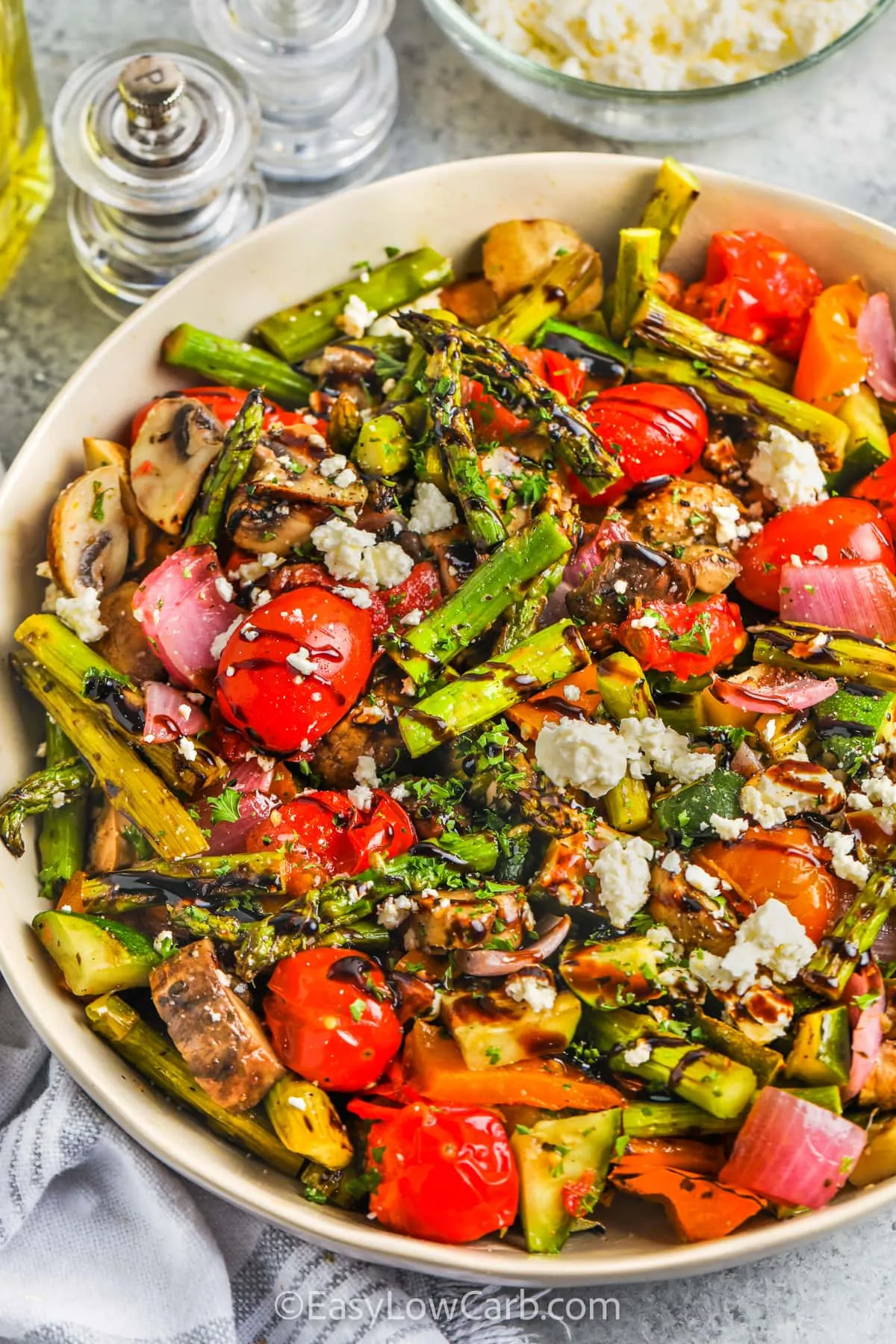 Make Ahead Grilled Vegetable Salad