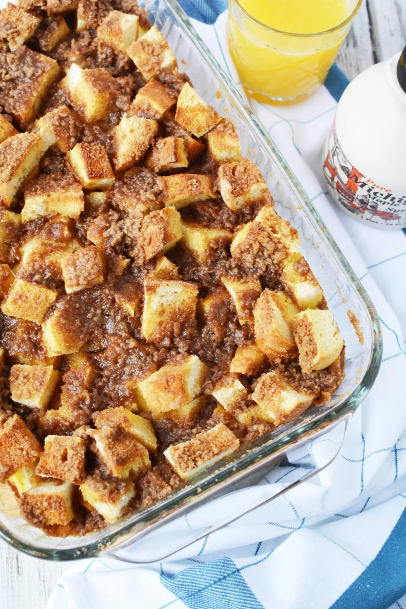 Make Ahead Overnight French Toast Casserole