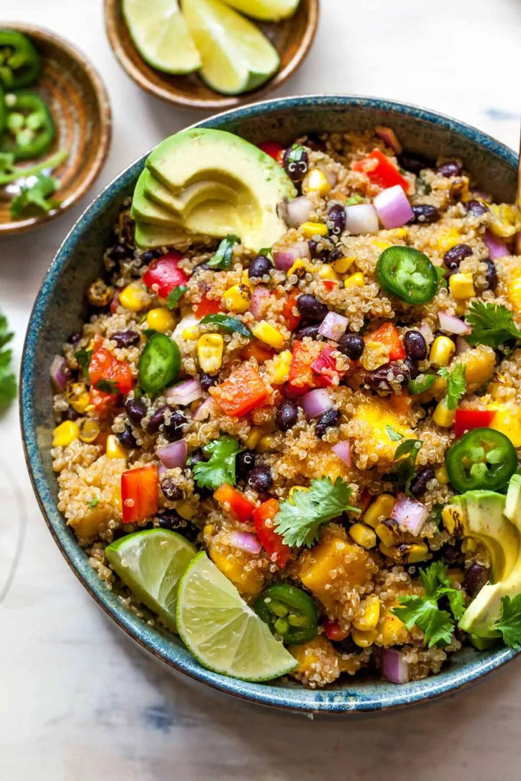 Mango Lime Quinoa Salad