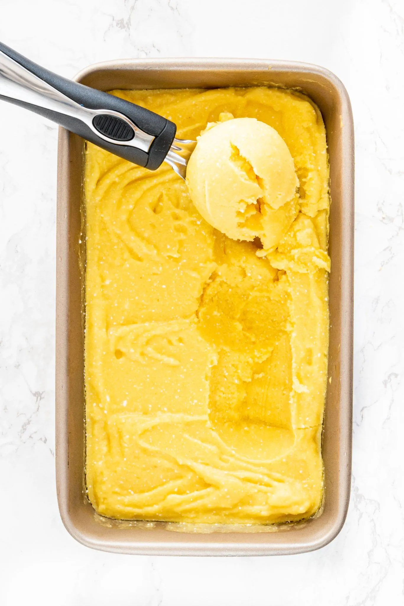 Mango Pineapple Turmeric Ice Cream Vegan No Added Sugar