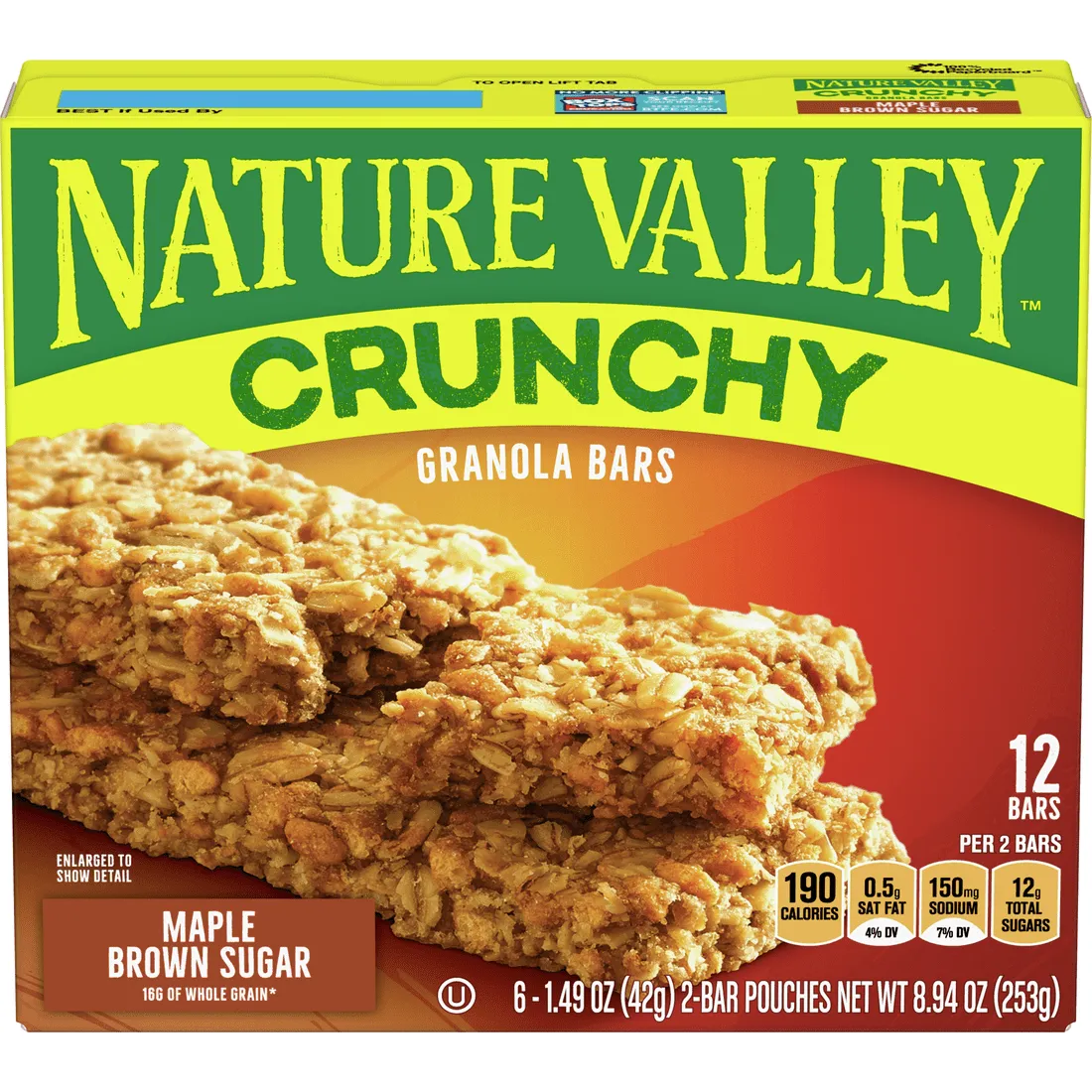 Maple Brown Sugar Granola Bars