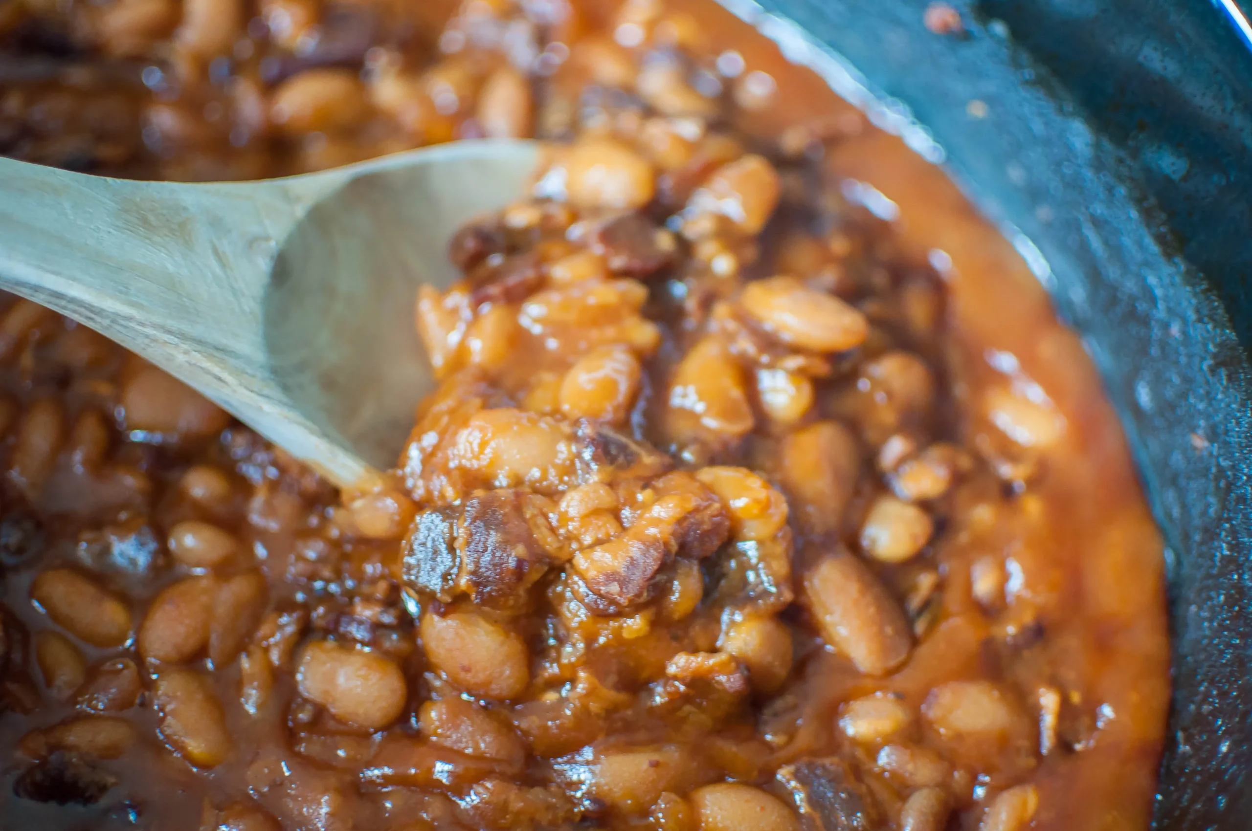 Maple Chipotle Barbecue Baked Beans