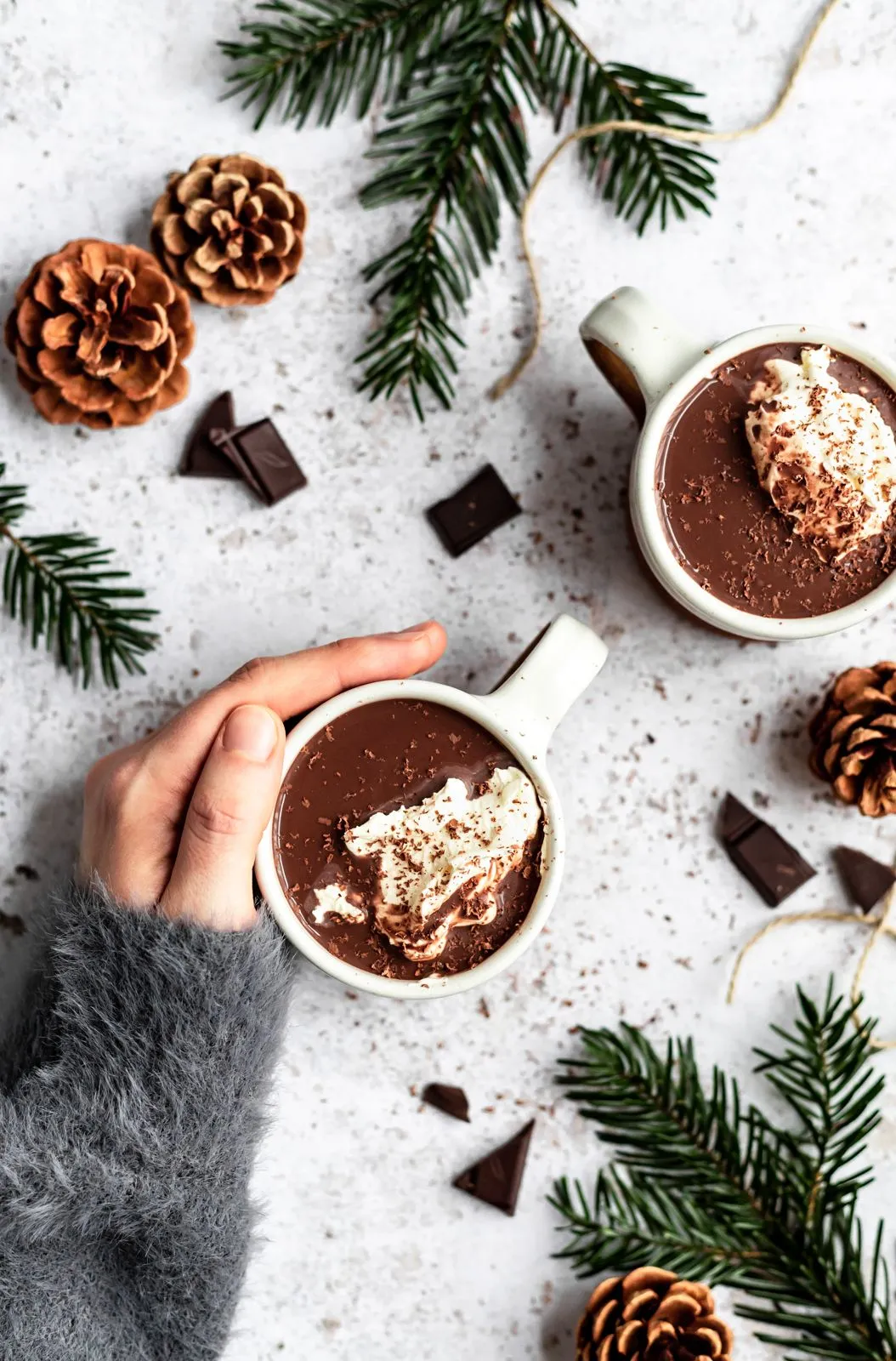 Maple Vegan Hot Chocolate