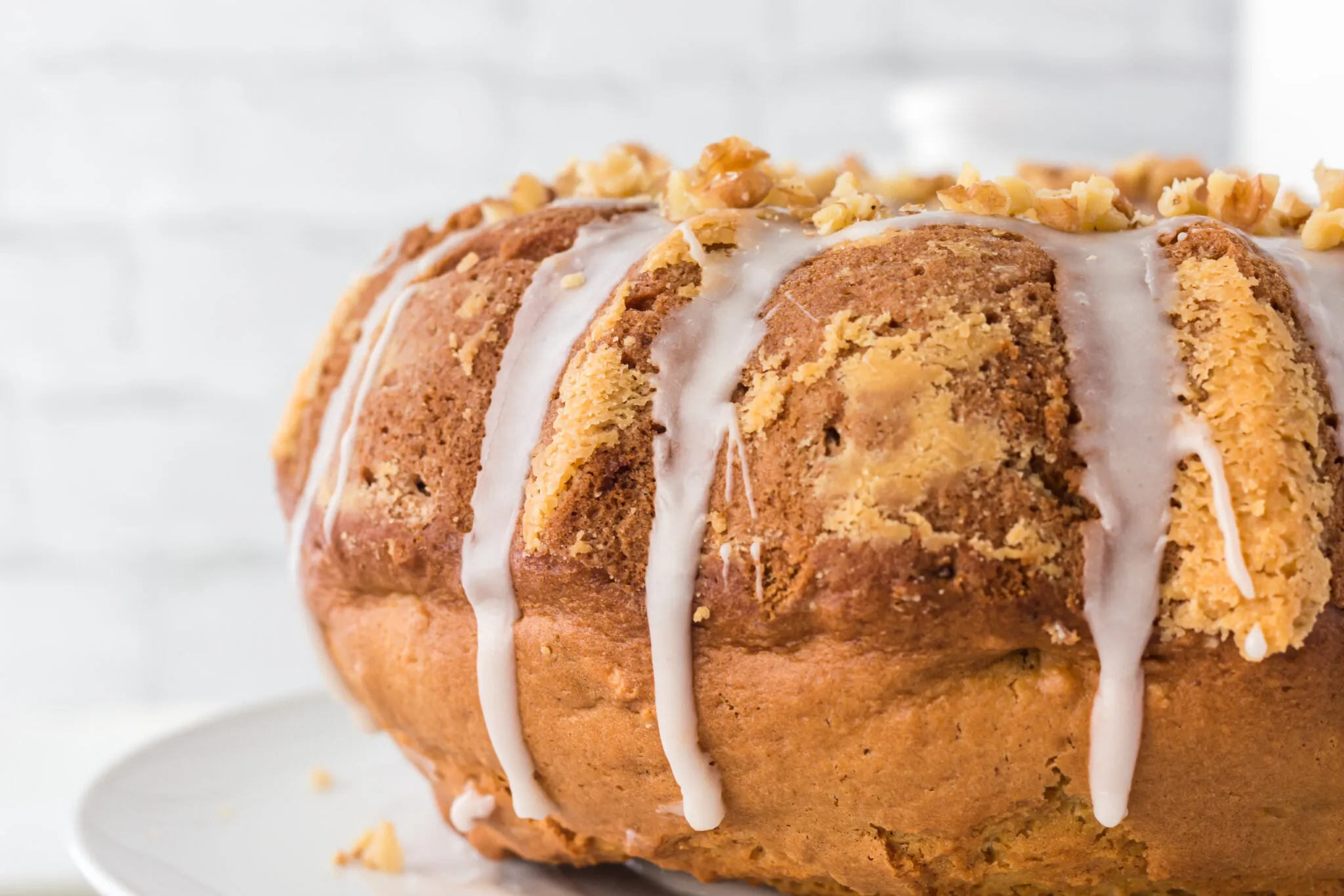 Maple Walnut Bundt Cake