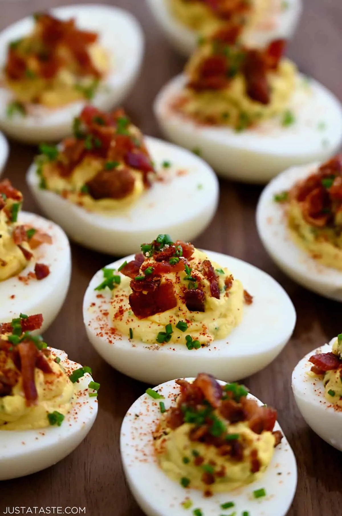 March Madness Deviled Eggs