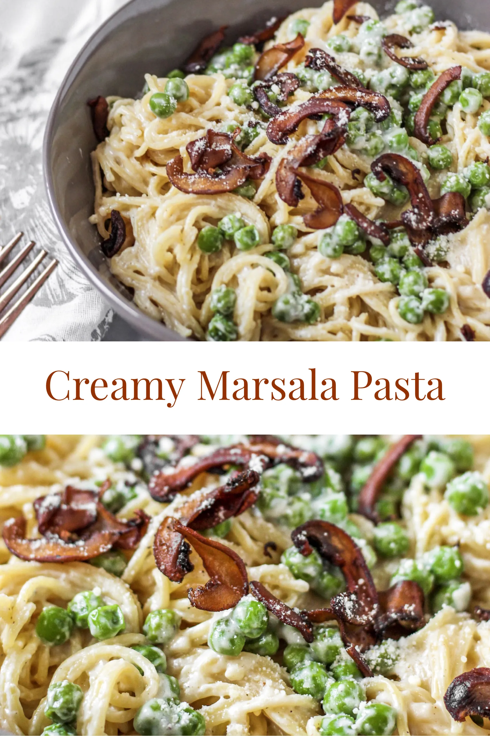 Marsala Cream Sauce Pasta