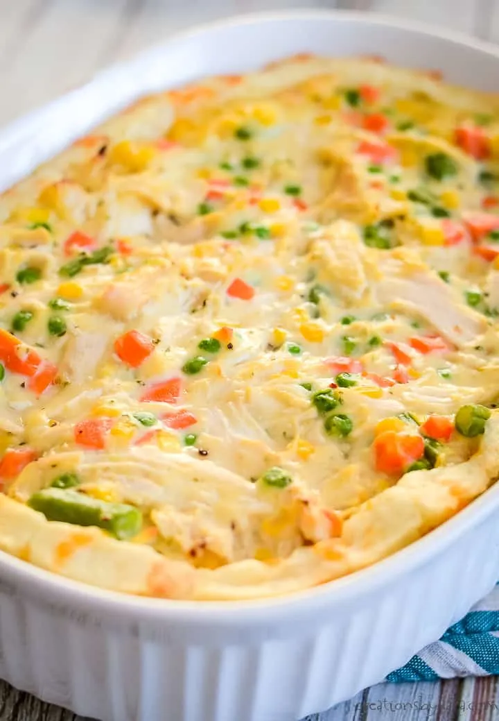 Mashed Potato Chicken Casserole