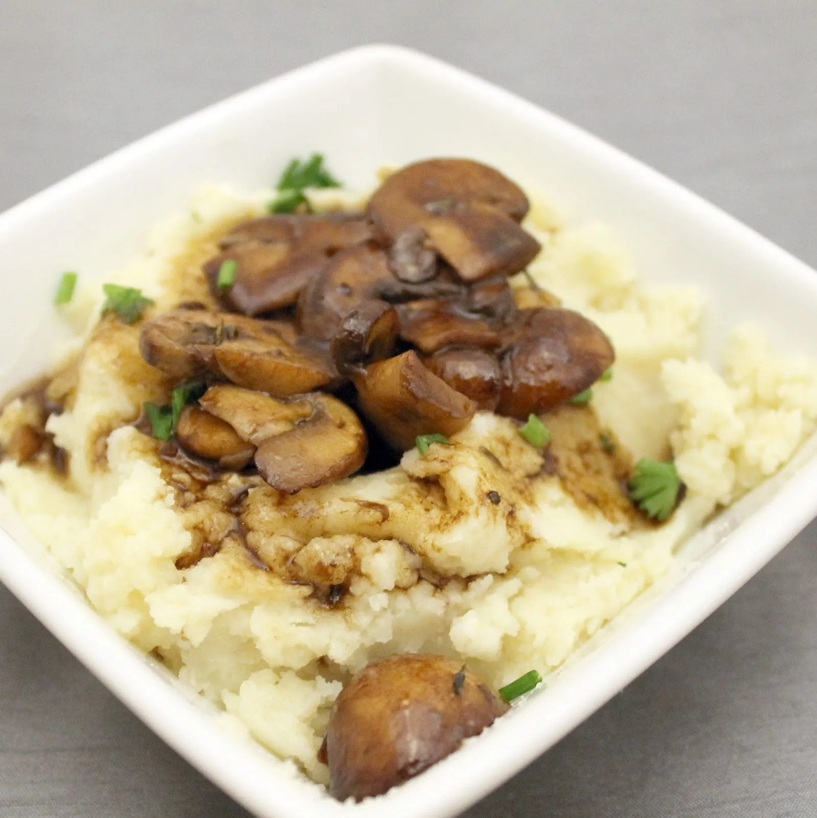 Mashed Potatoes with Mushrooms