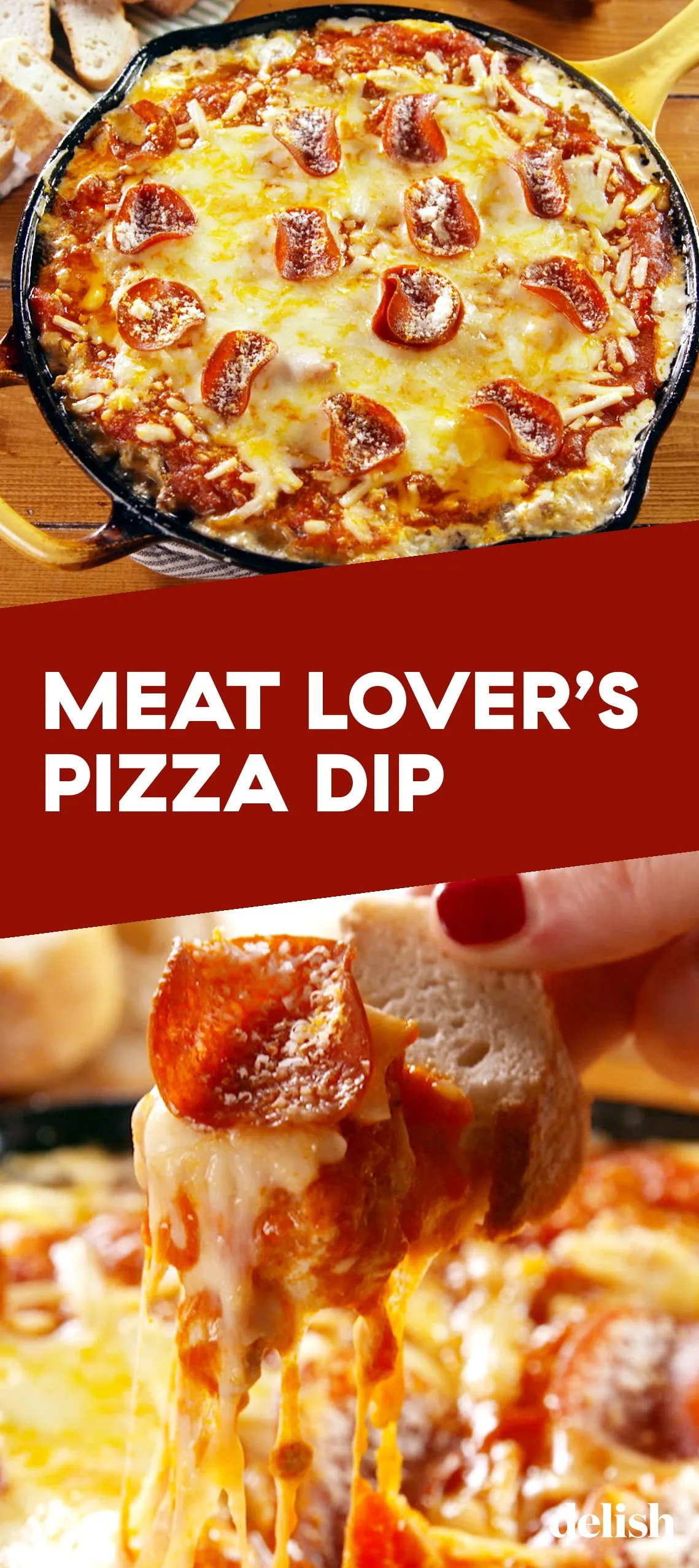 Meat Lovers Pizza Dip