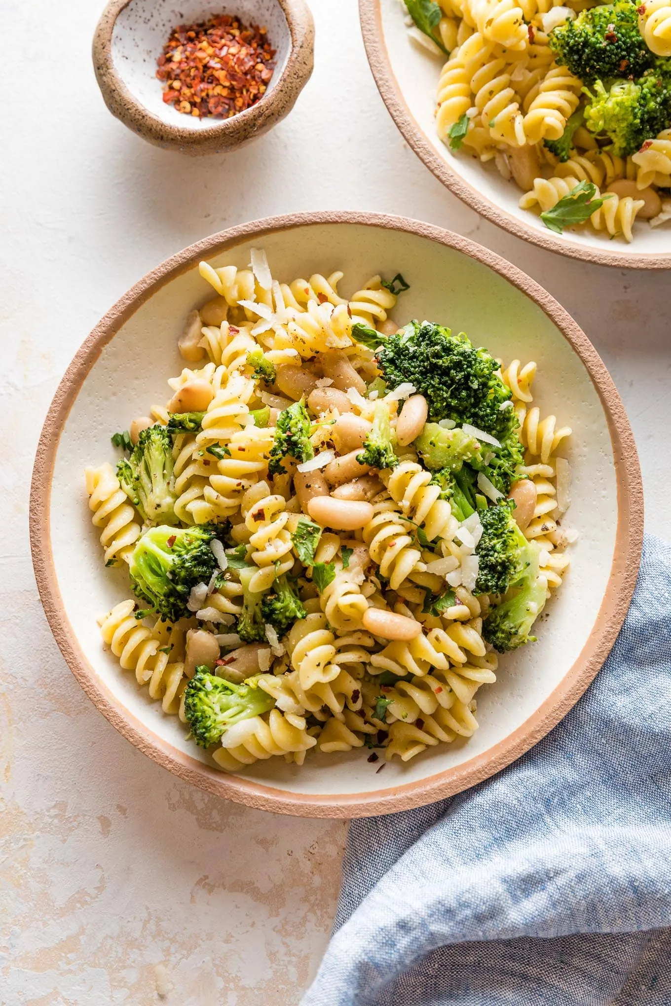 Mediterranean Broccoli Pasta Bean