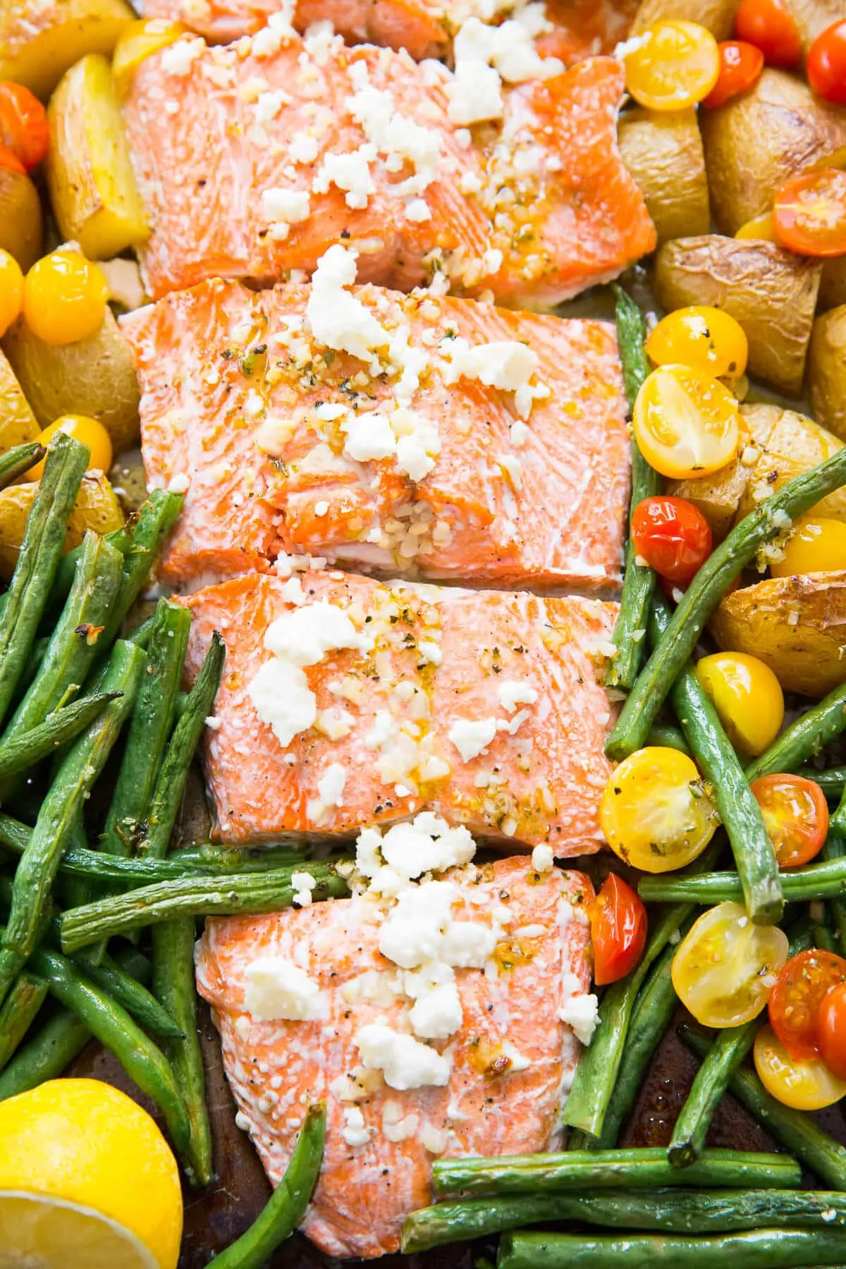 Mediterranean Pan Roasted Salmon