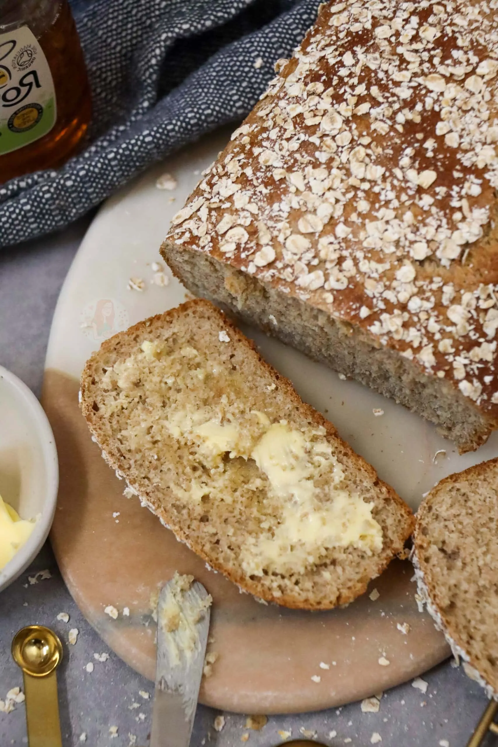 Mennonite Honey Oat Bread