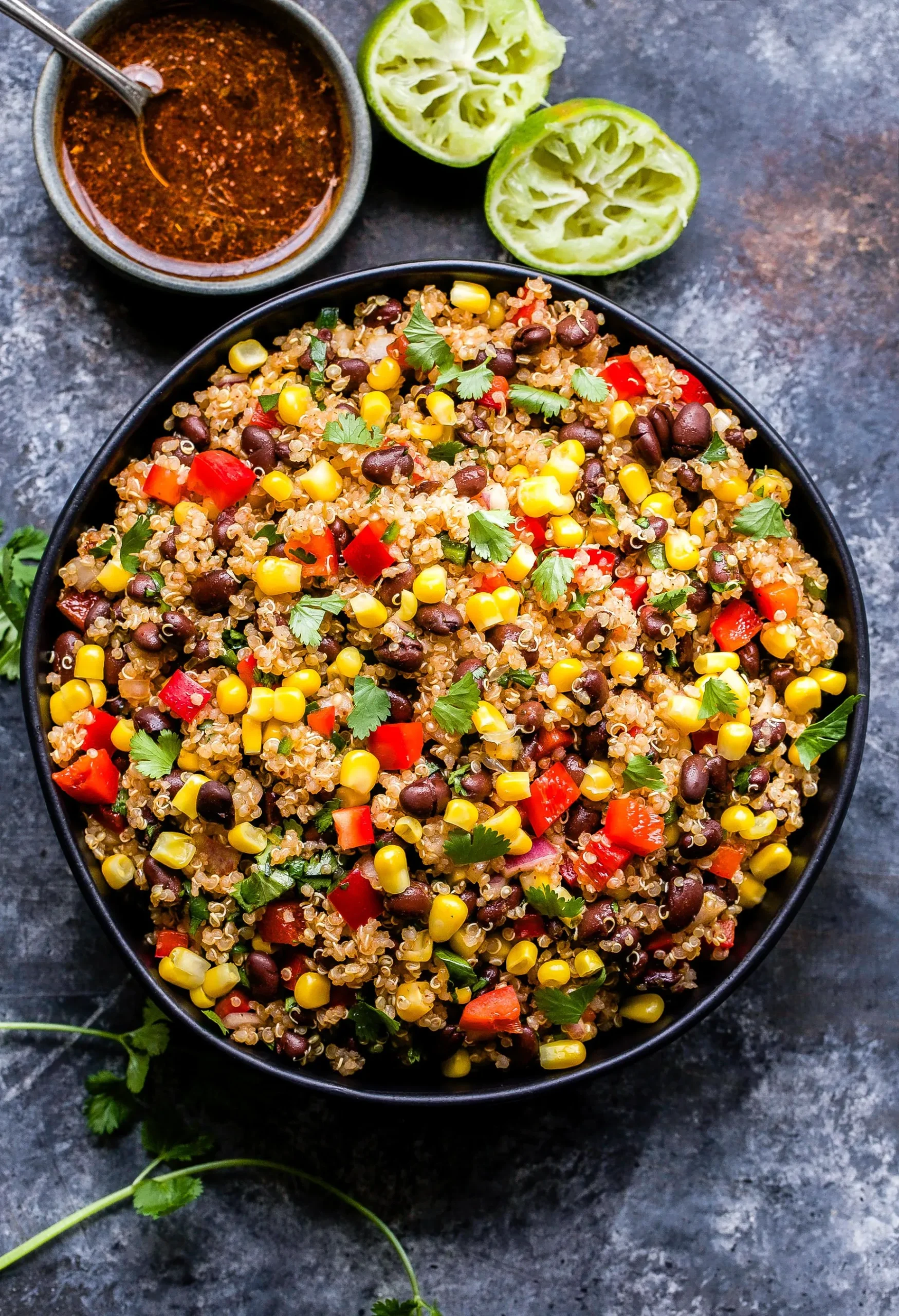 Mexican Corn Quinoa Salad