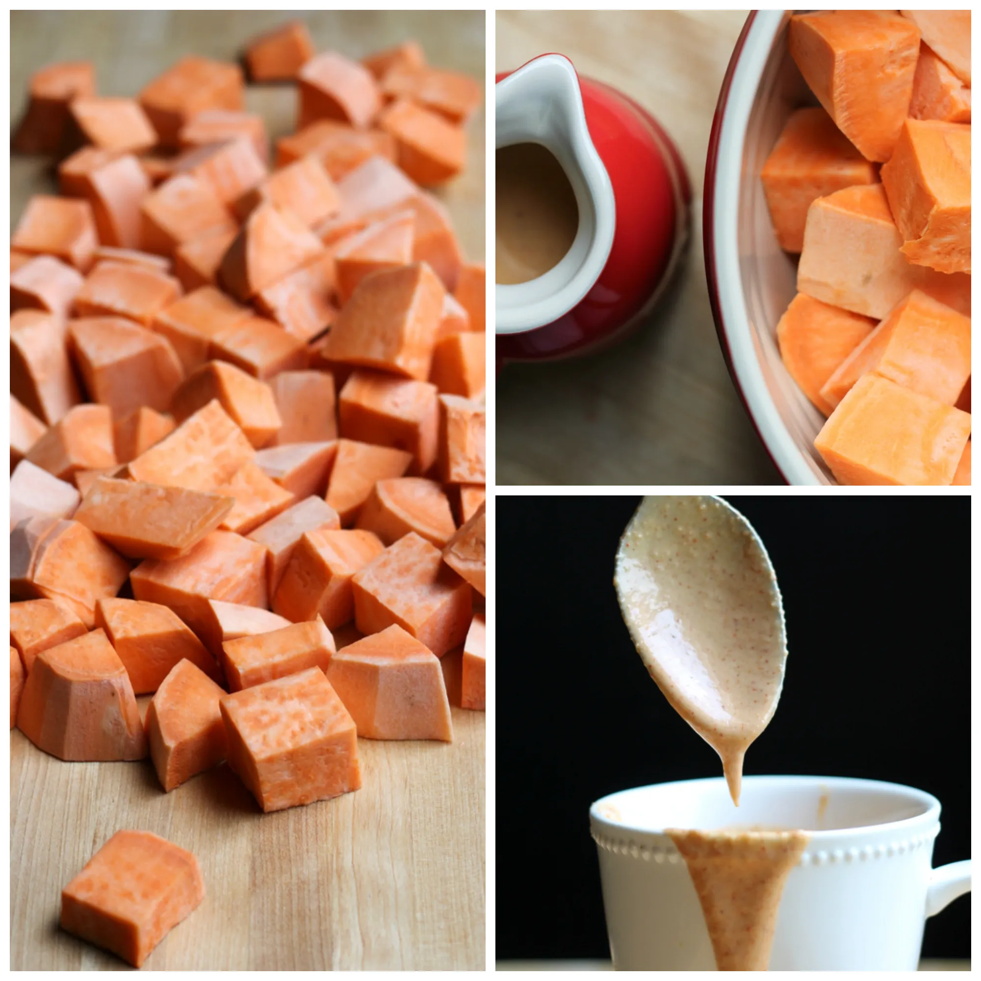 Mexican Tahini Sweet Potatoes