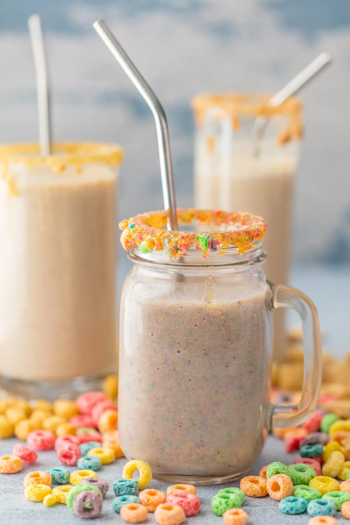 Milk and Cereal Smoothie