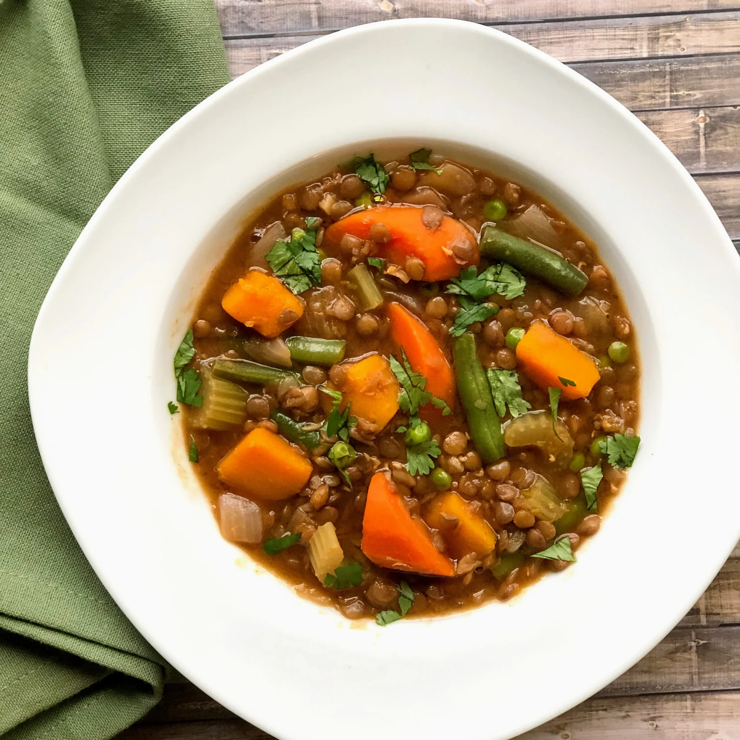 Moroccan Lentil Vegetable Stew