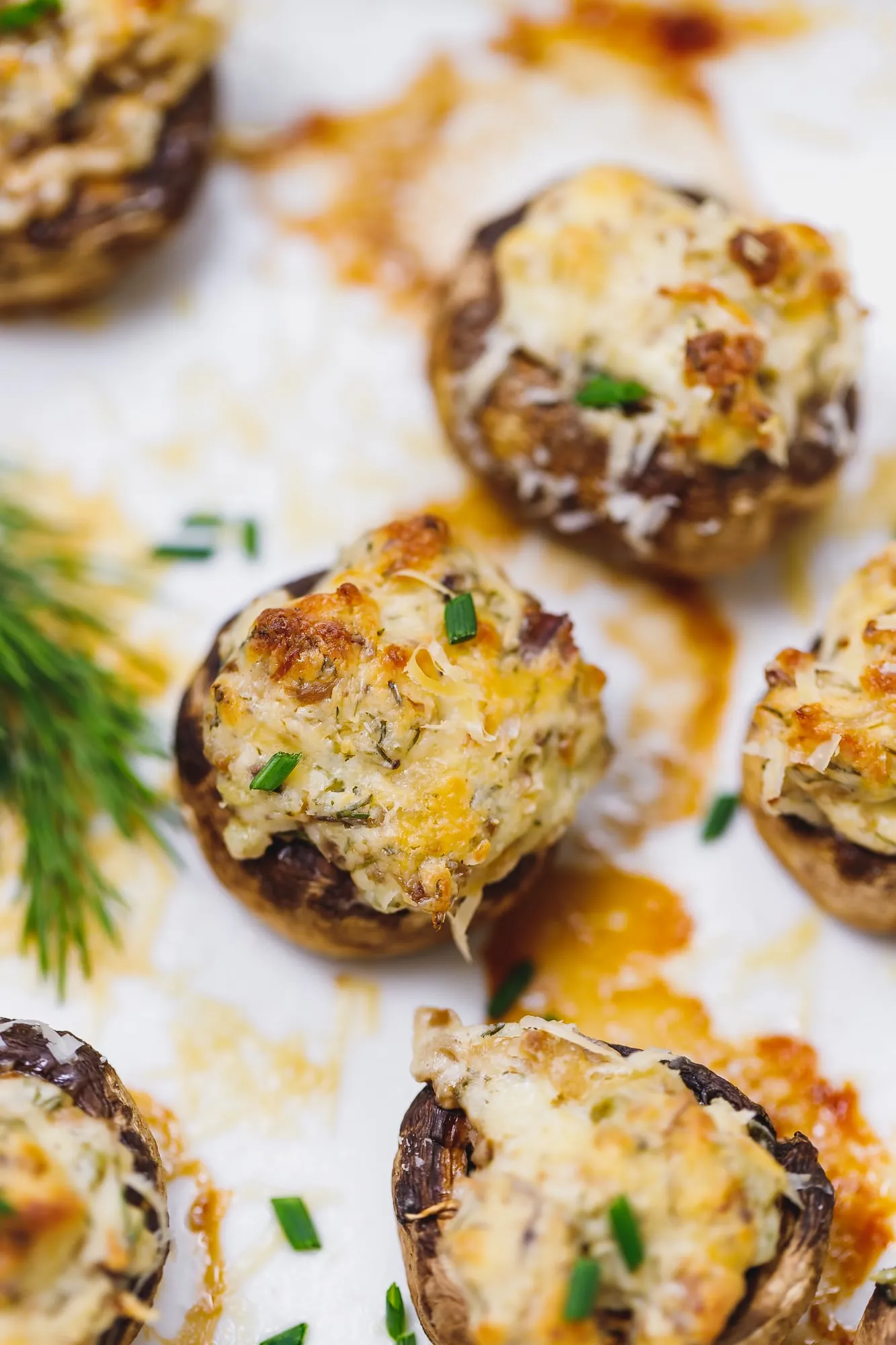Mrs. Waterman's Stuffed Mushrooms
