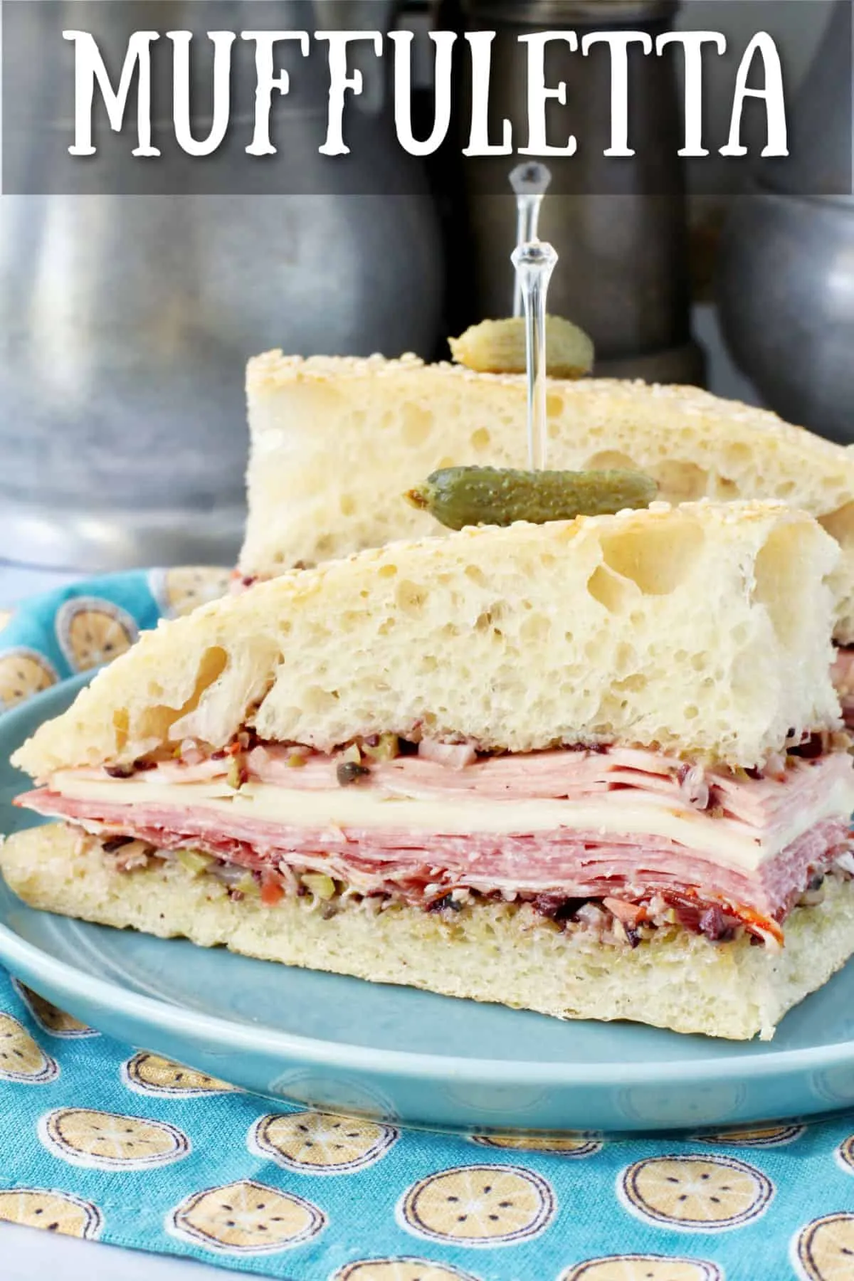 Muffuletta Bread Easy Homemade White Bread