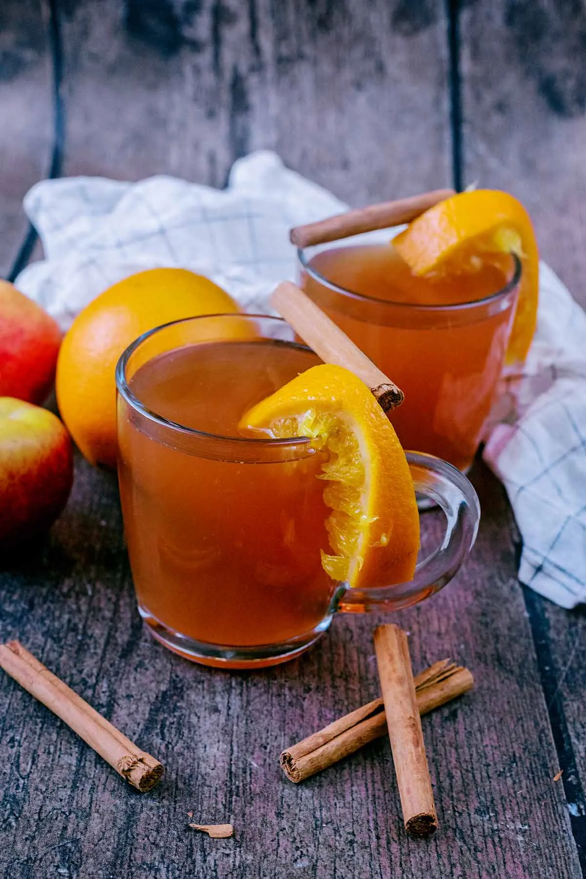 Mulled Mixed Fruit Cider Mandarins
