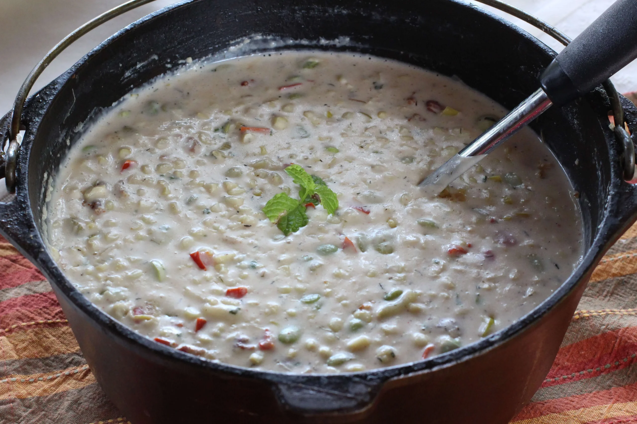 New Mexican Succotash Chowder