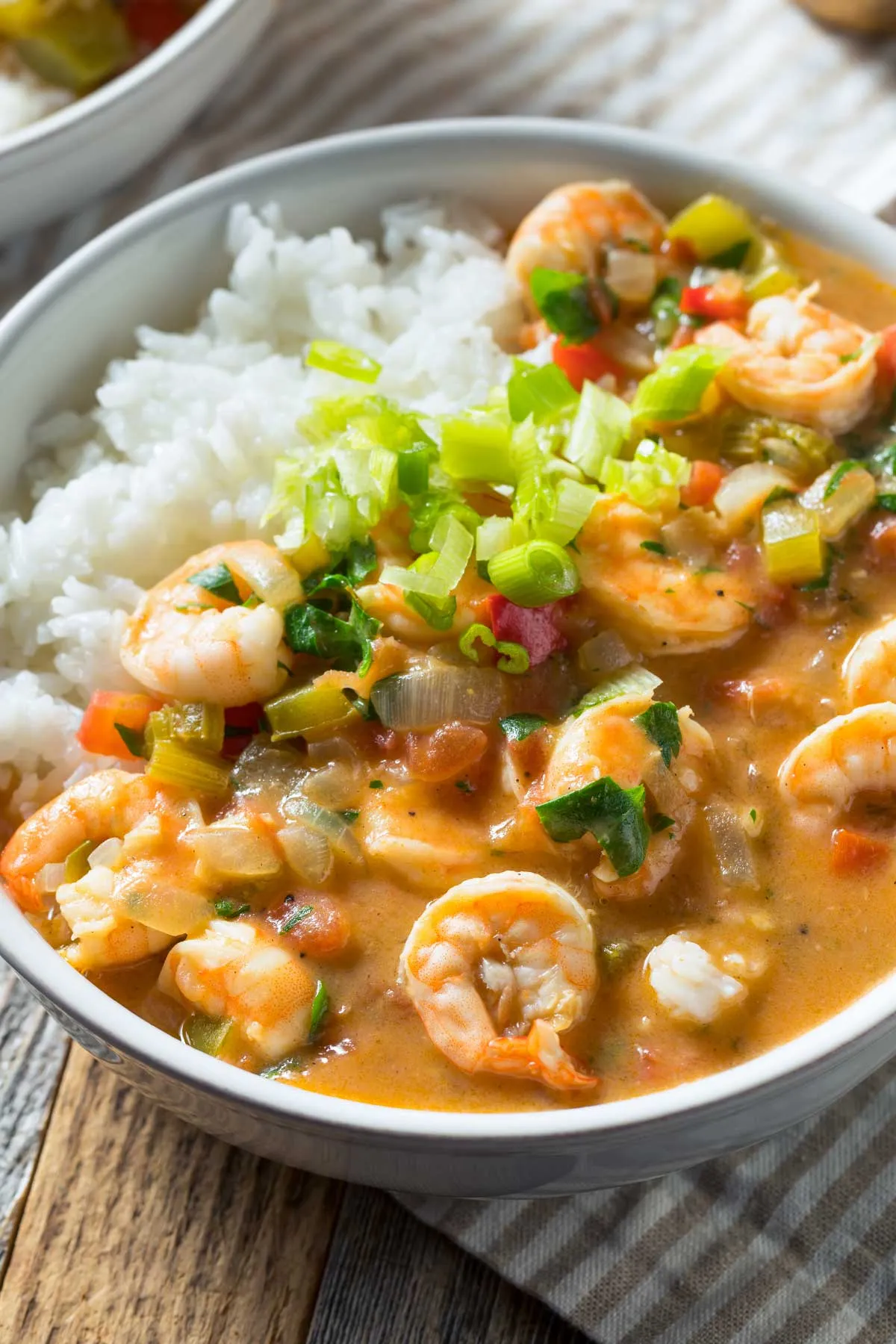 New Orleans Eggplant Boat with Shrimp Etouffee