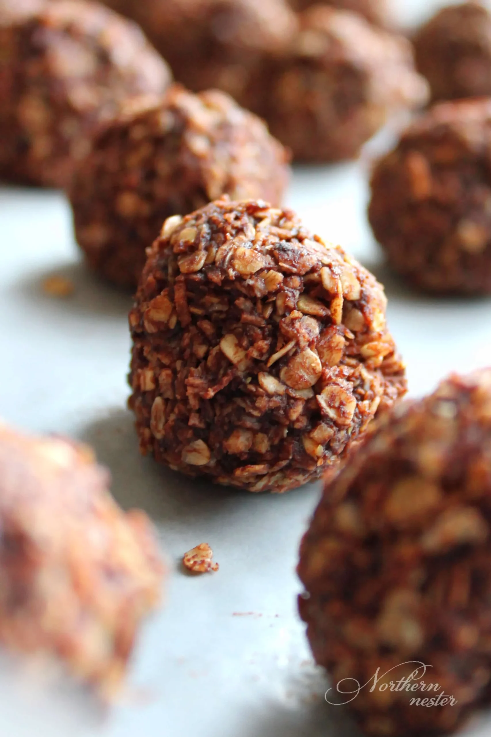 No Bake Chocolate Macaroons