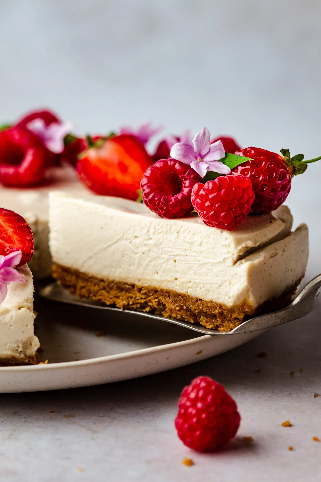 No Bake Lowfat Cheesecake