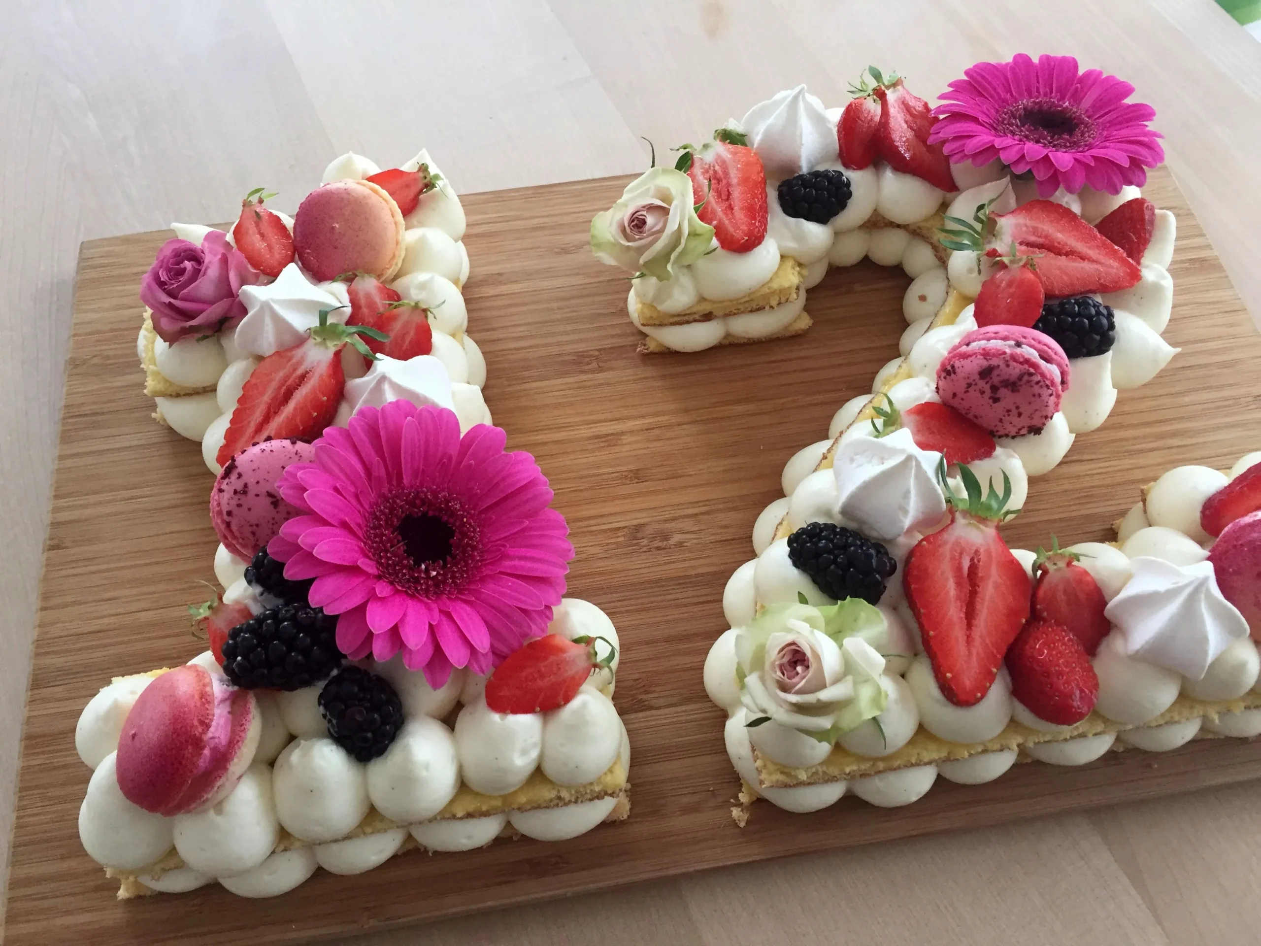 Number Cakes One Two Twelve