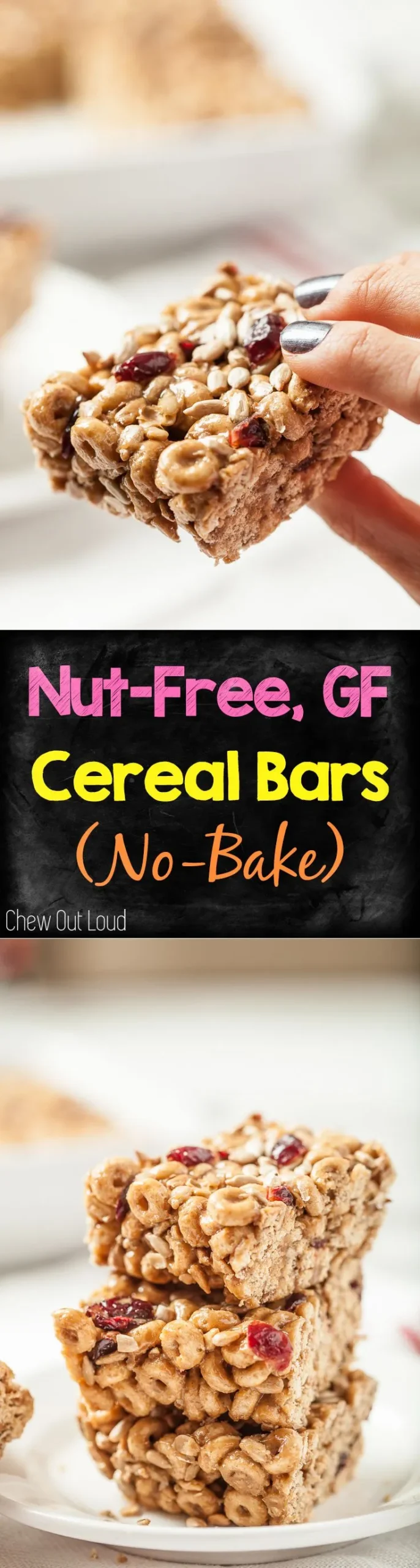 Nut Free Gluten Free Cereal Protein Bars