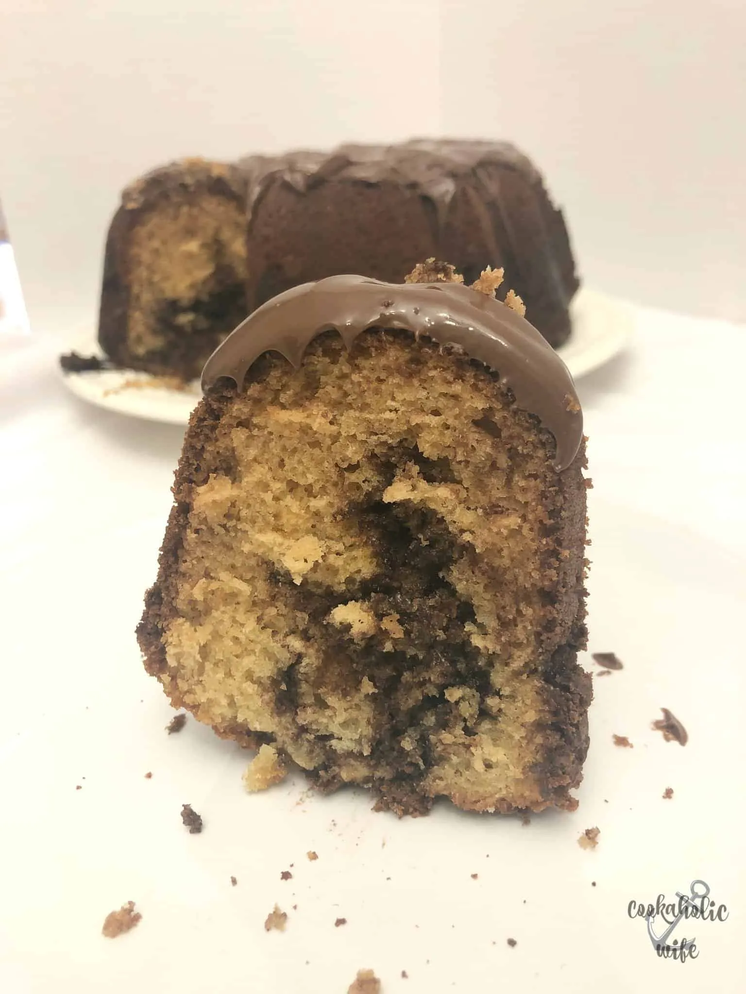 Nutella Swirl Bundt Cake