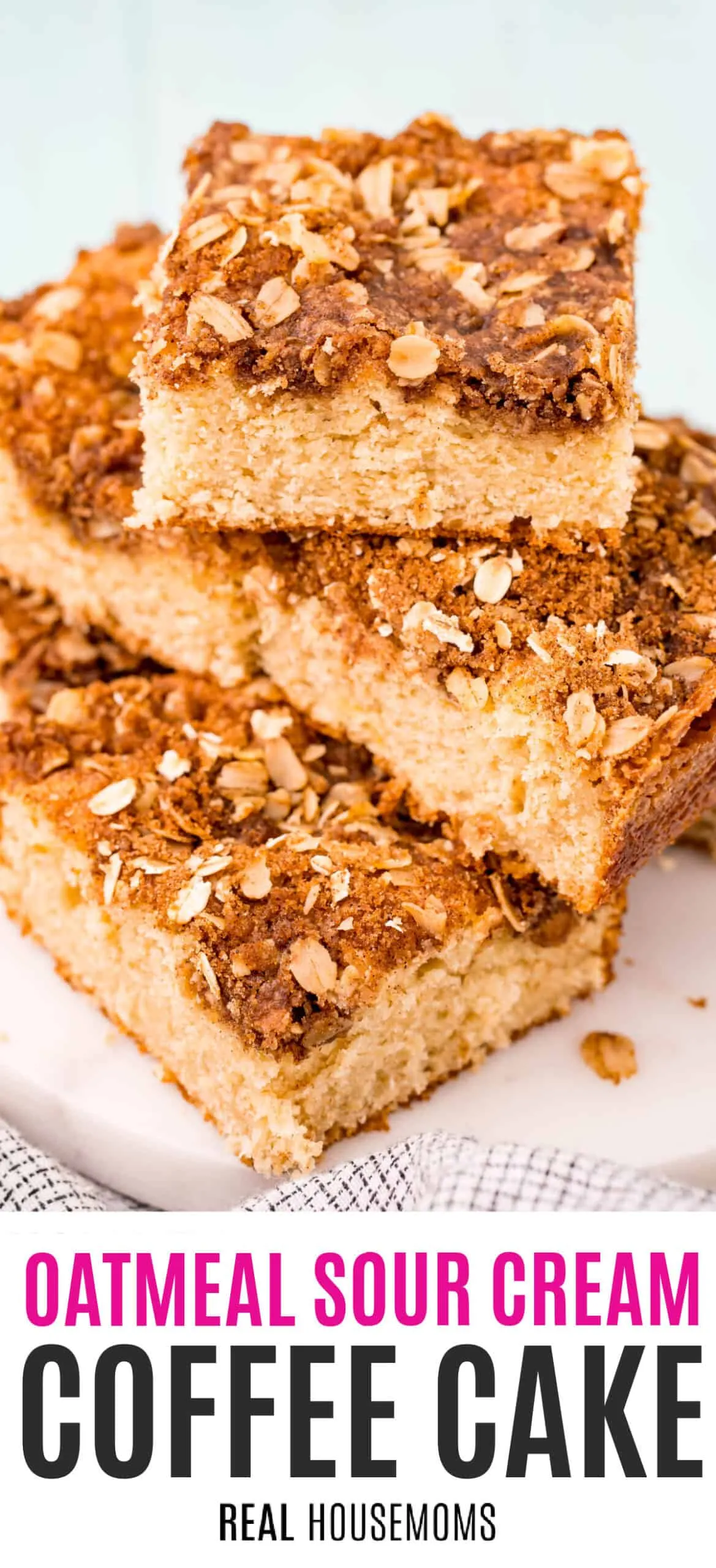 Oatmeal Sour Cream Coffee Cake