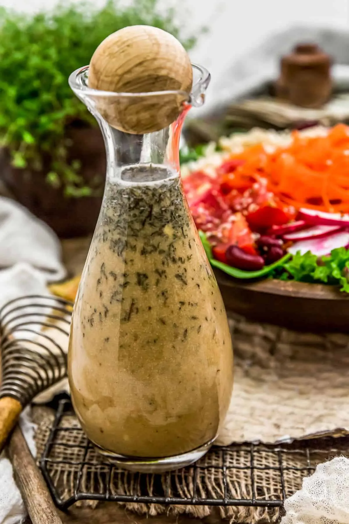 Oil Free Herb Vinaigrette