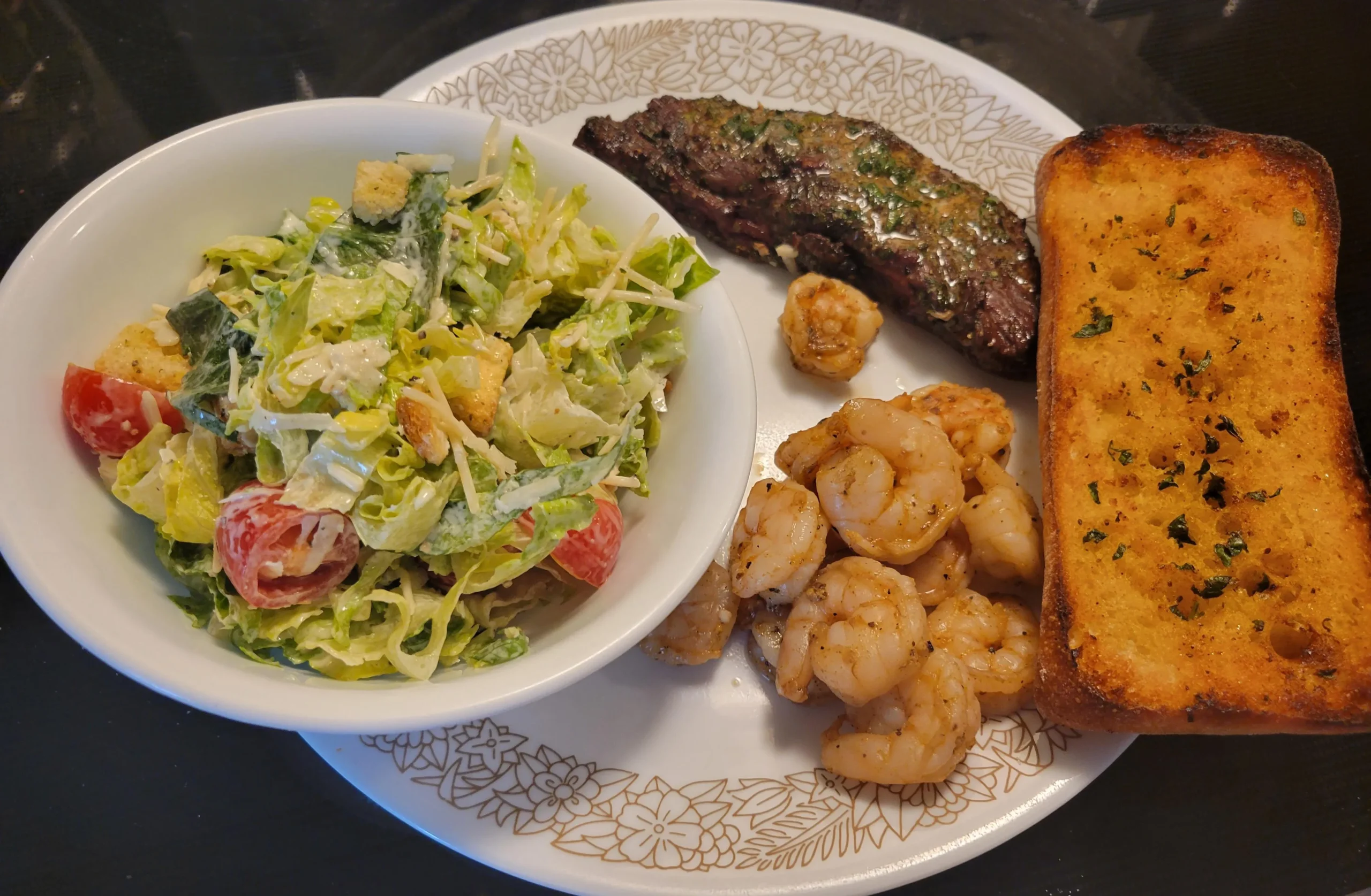 Old Bay Shrimp Caesar Salad