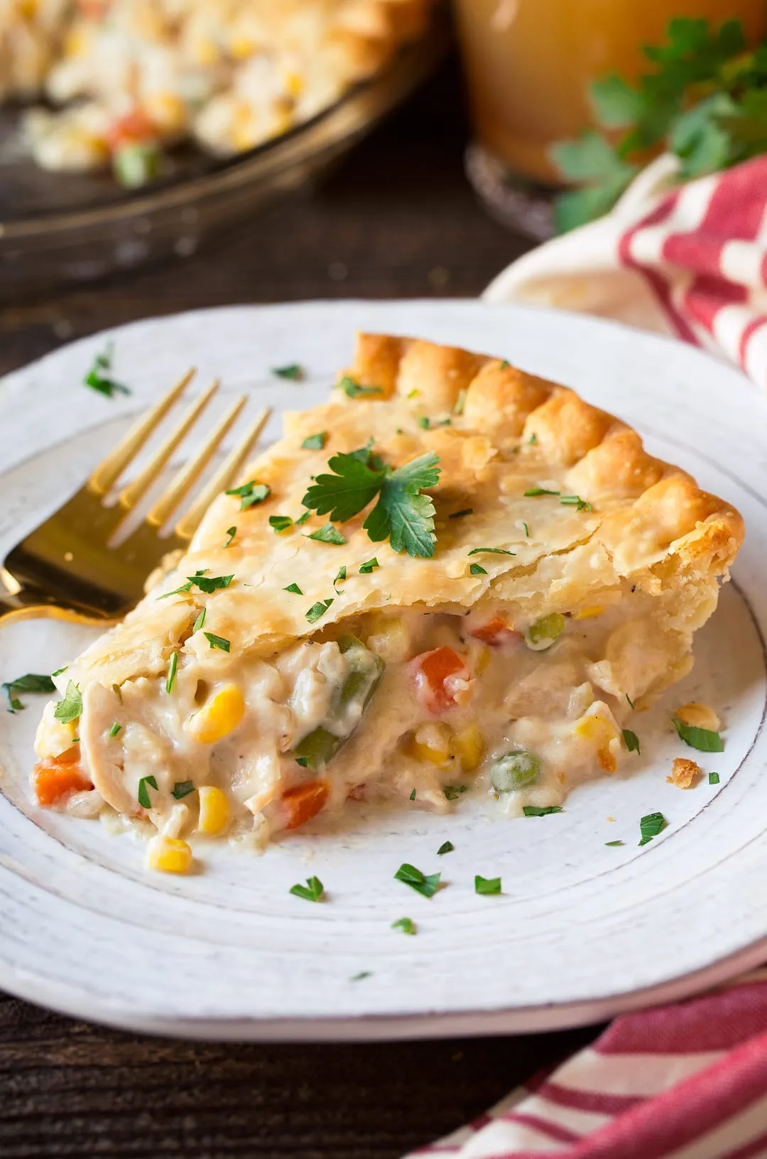 Old Fashioned Chicken Turkey Potpie