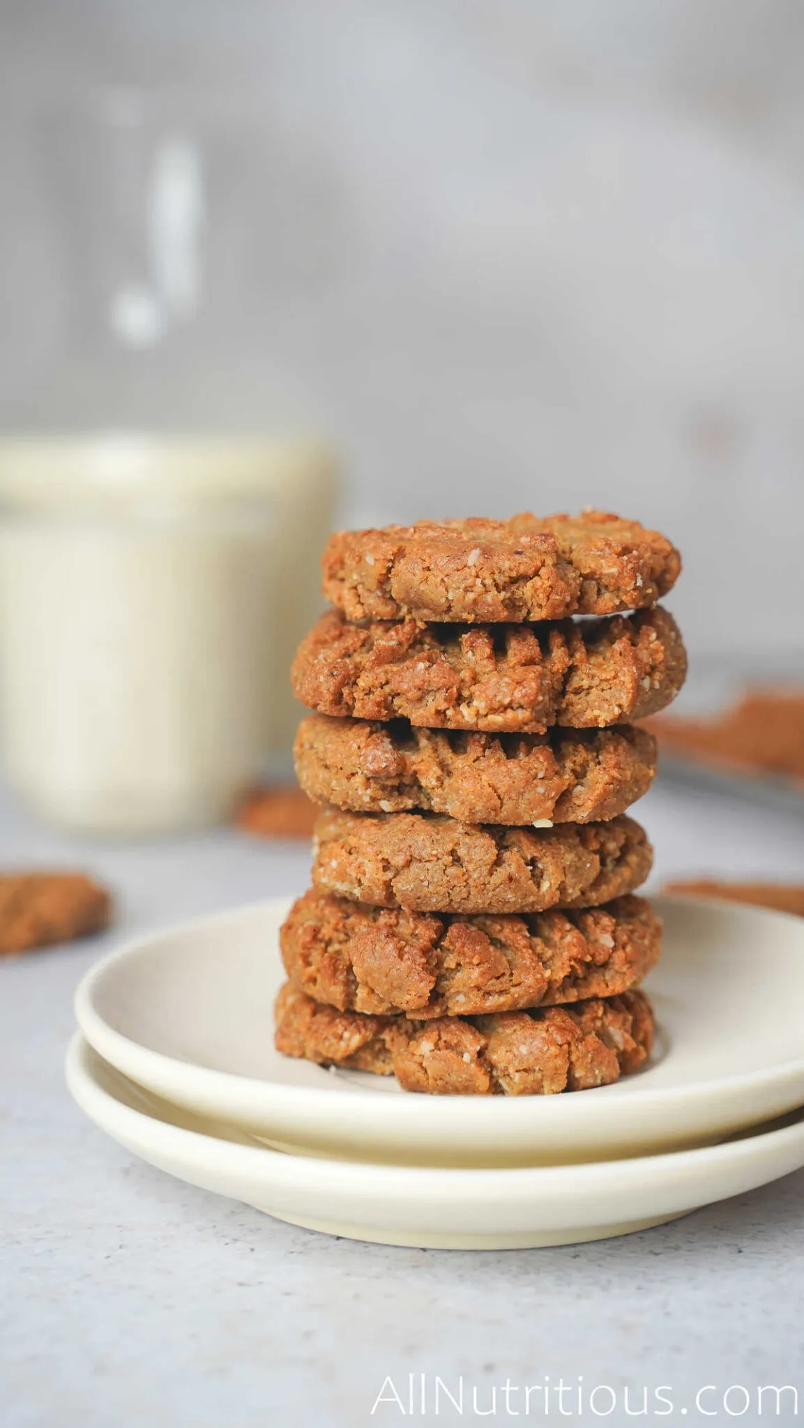 One Bowl Easy Peanut Butter Cookies Paleo Vegan