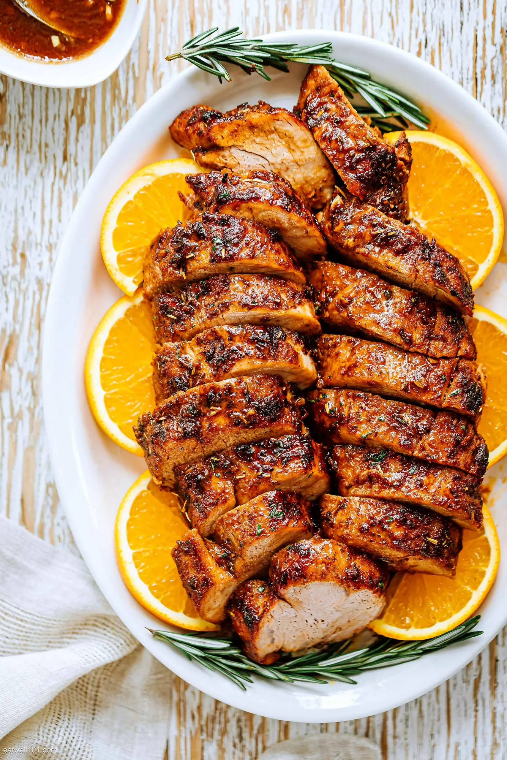 One Pan Butter Roasted Pork Tenderloin