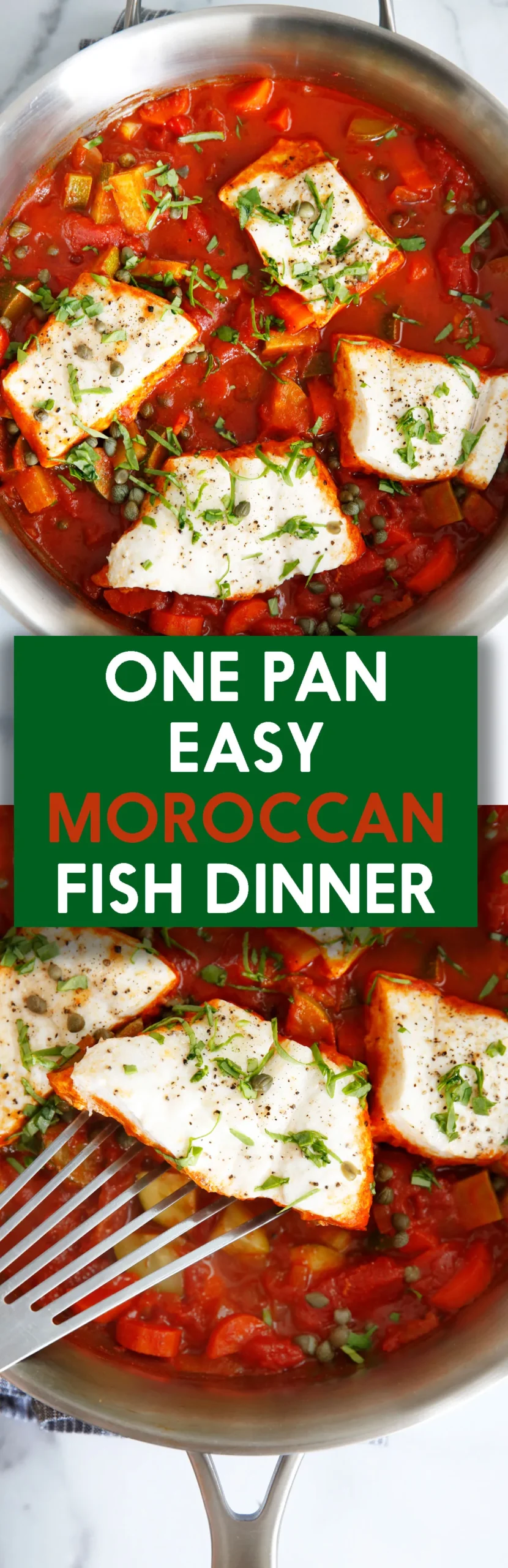 One Pan Moroccan Fish