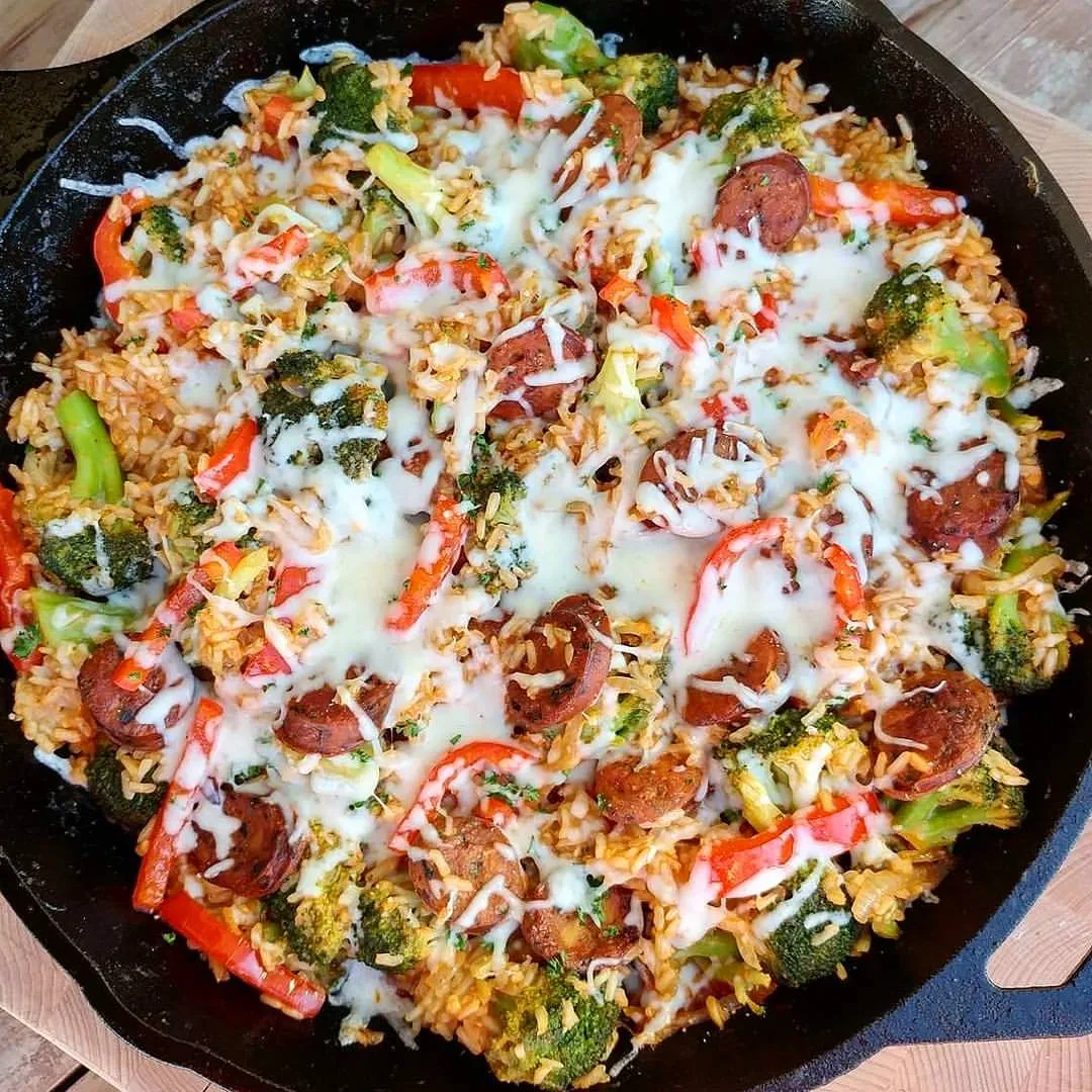 One Pan Sausage Skillet