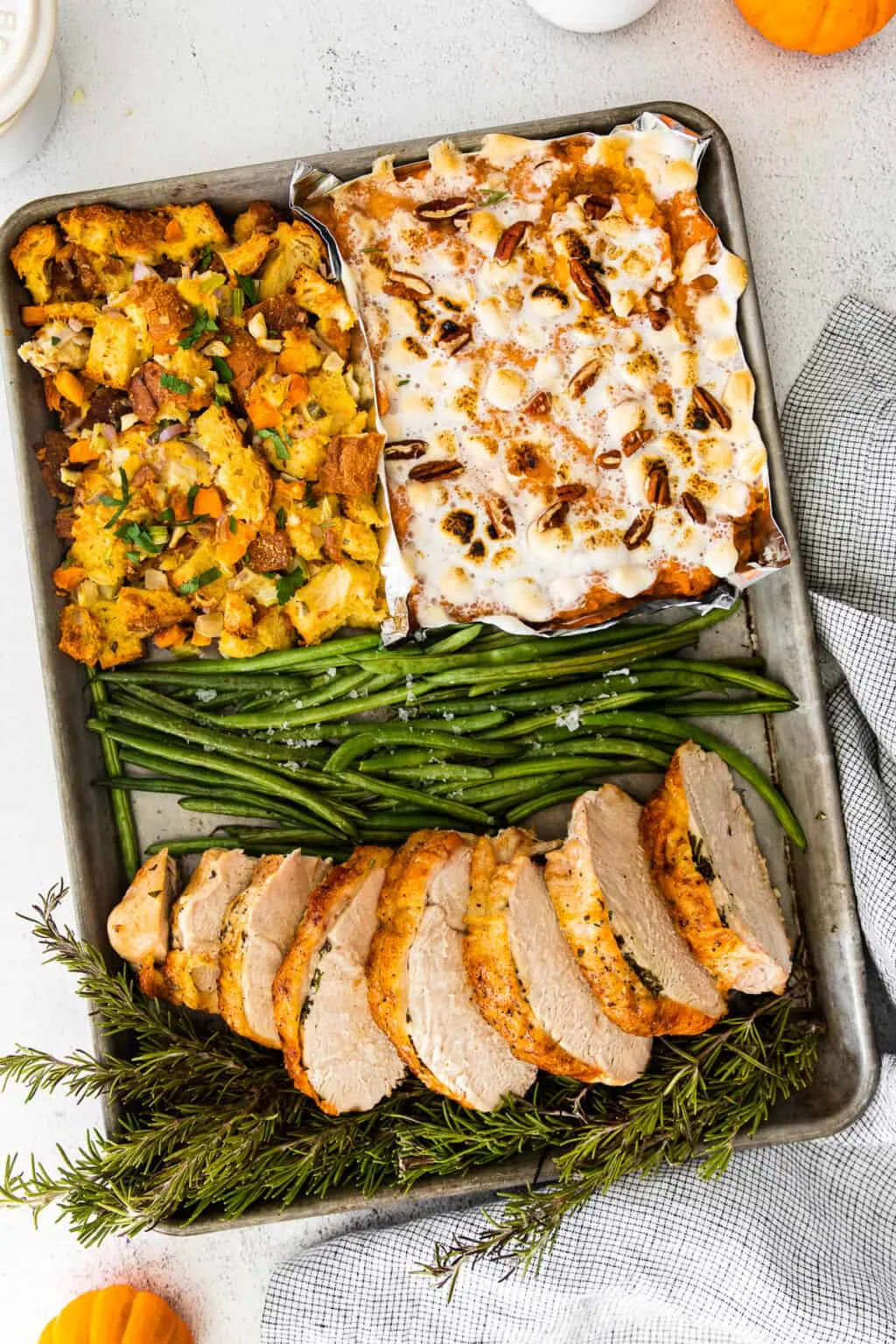 One Pan Turkey Dinner