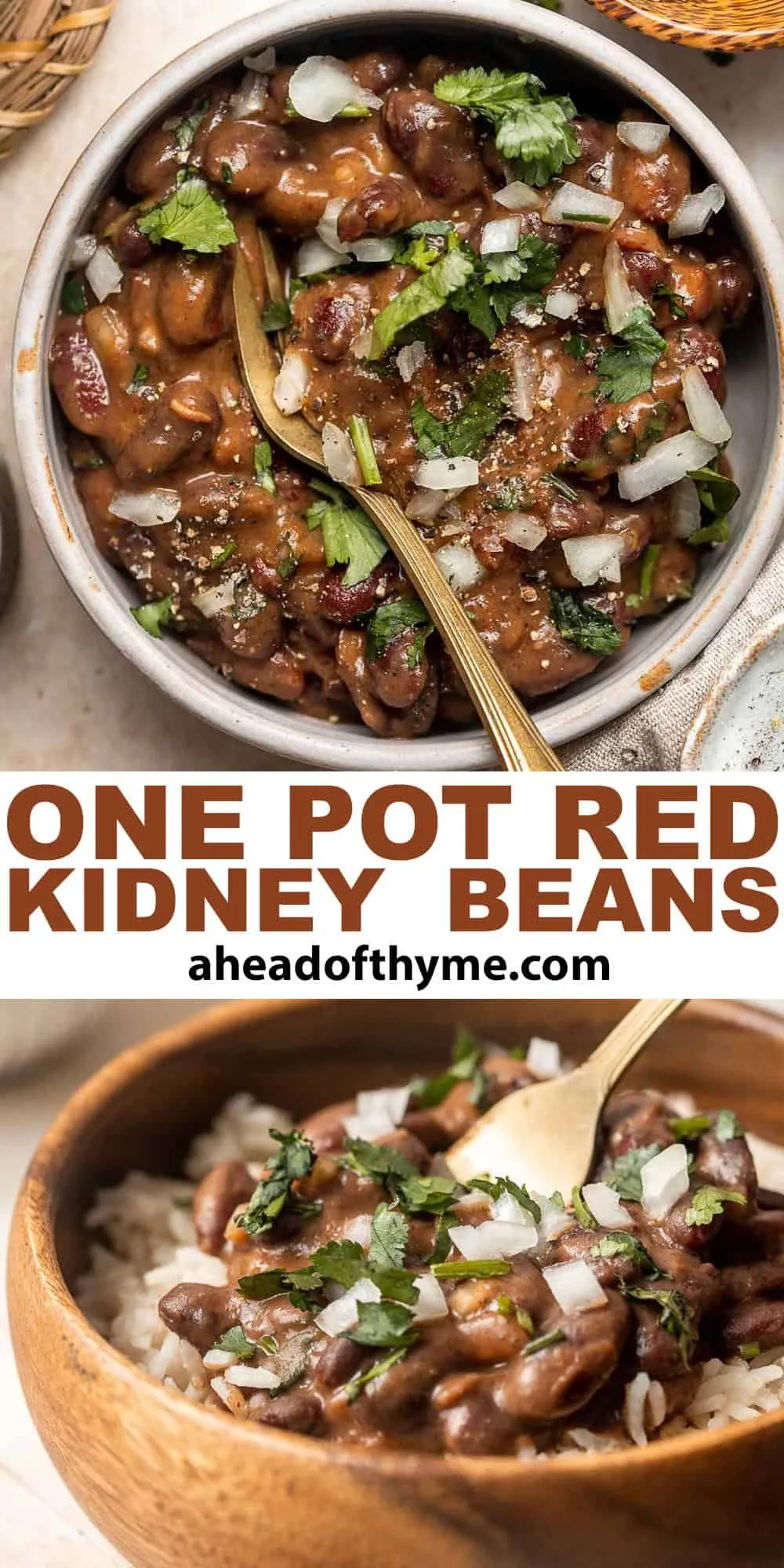 One Pot Red Kidney Beans