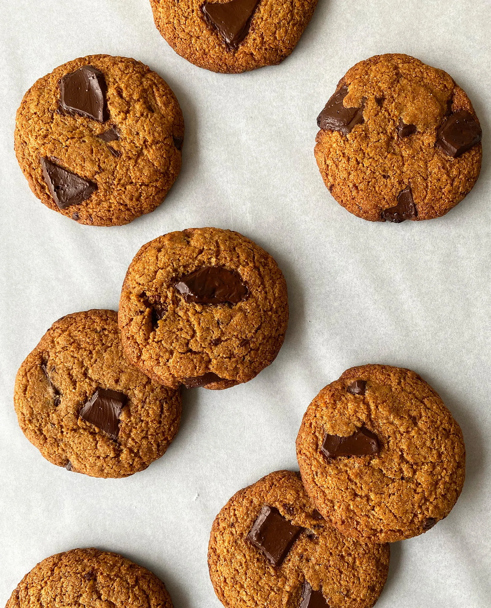 Orange Chocolate Chunk Cookies