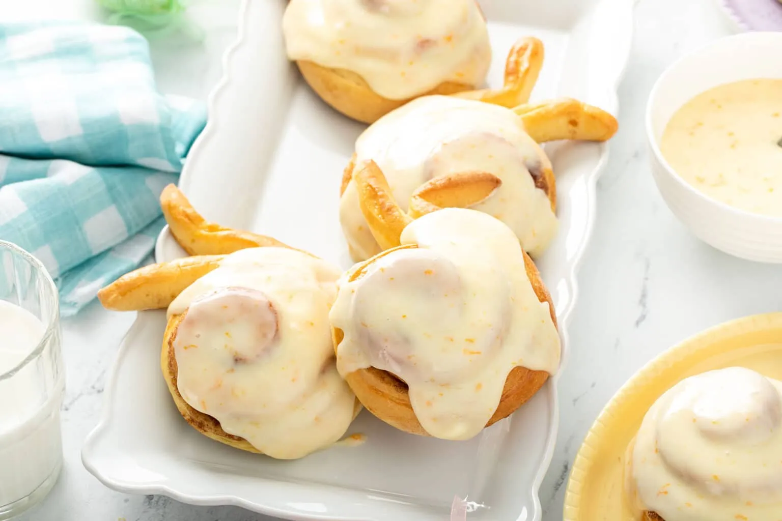 Orange Cinnamon Bunny Rolls
