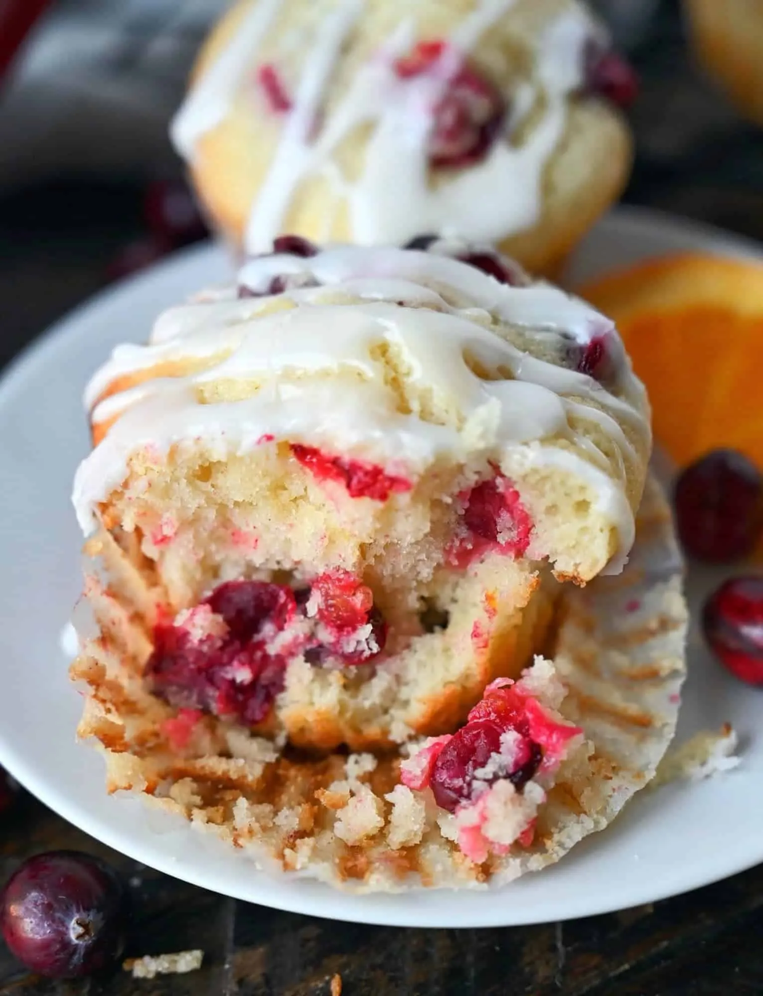 Orange Cream Cheese Muffins