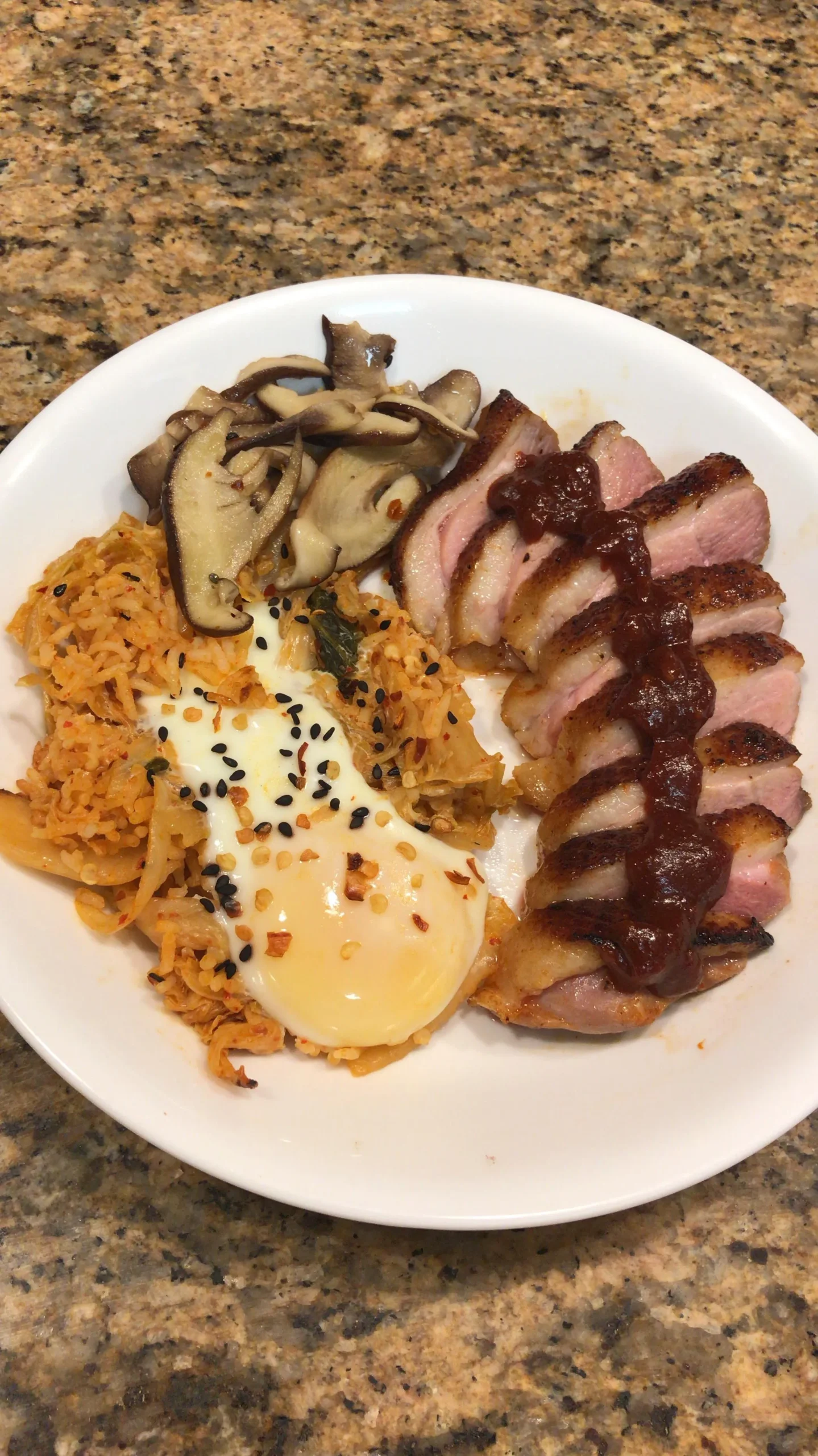 Orange Gochujang Duck Breast