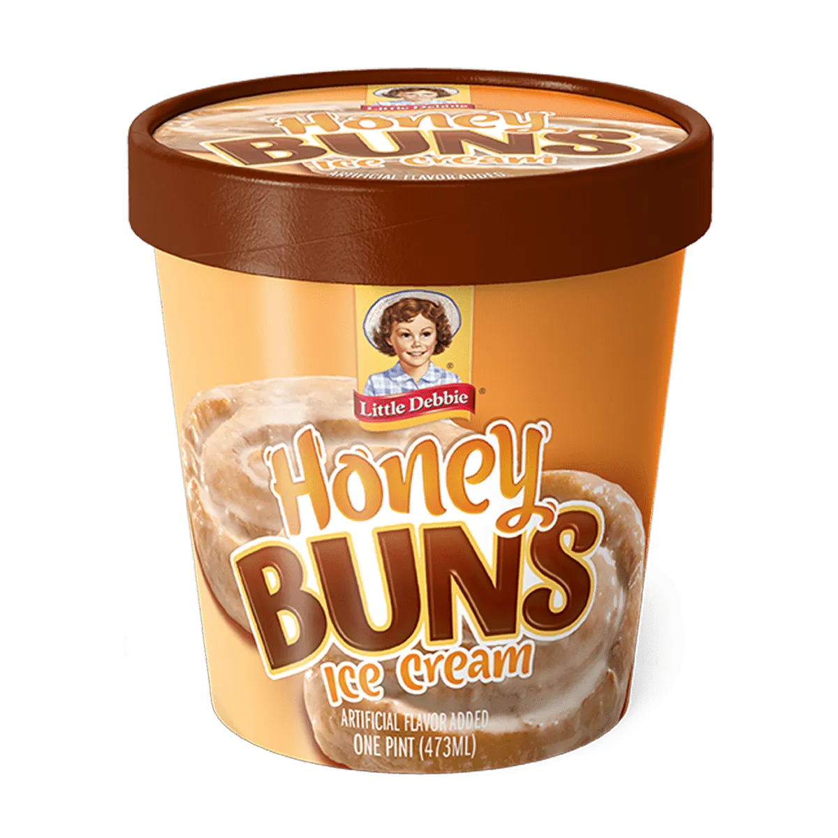 Orange Honey Iced Bun