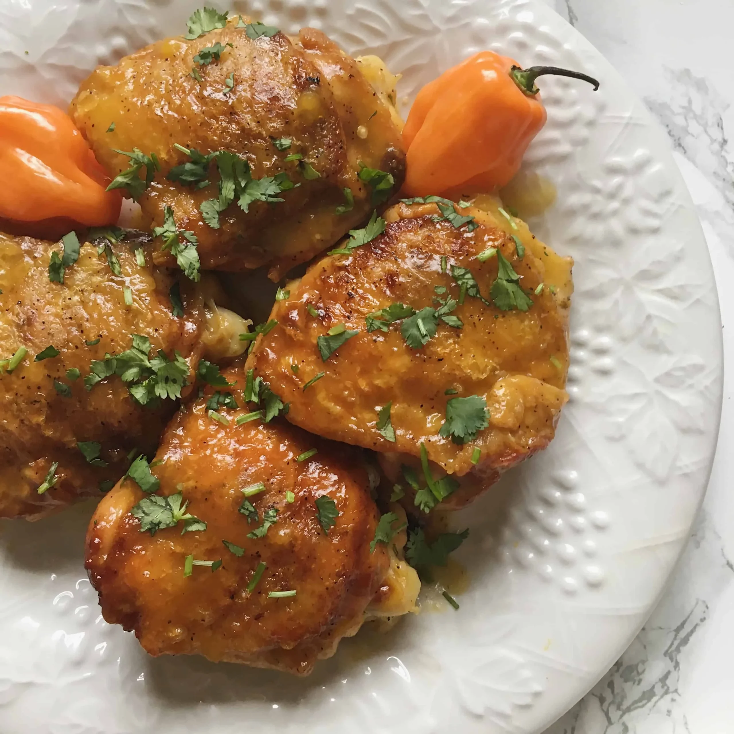 Orange Mango Habanero Chicken
