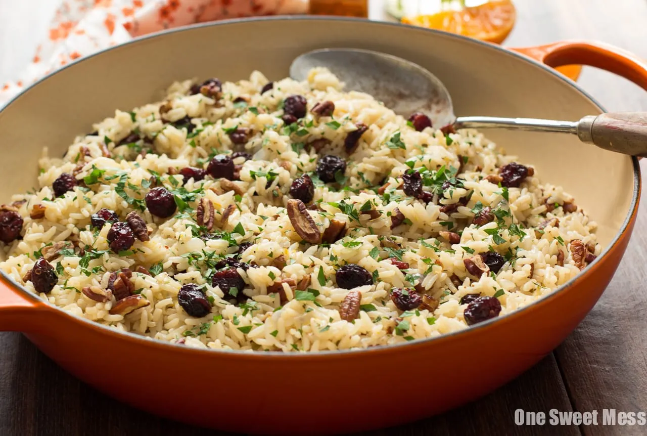 Orange and Currant Pilaf