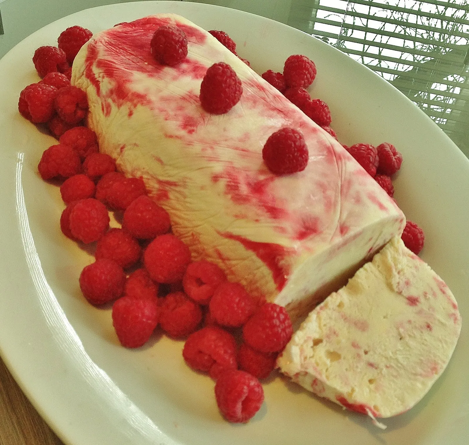 Orange and Raspberry Terrine